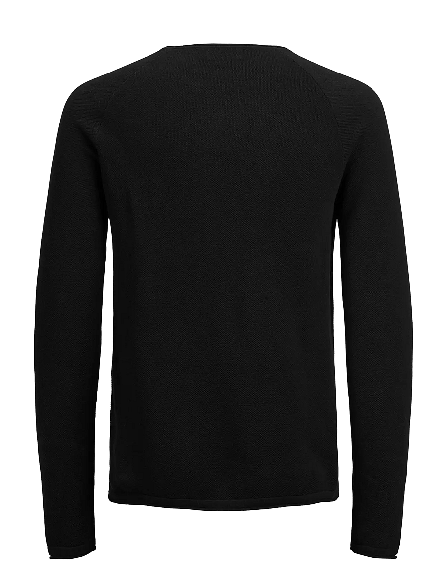 Jack & Jones - JJEHILL KNIT CREW NECK NOOS - rund hals - black - 2