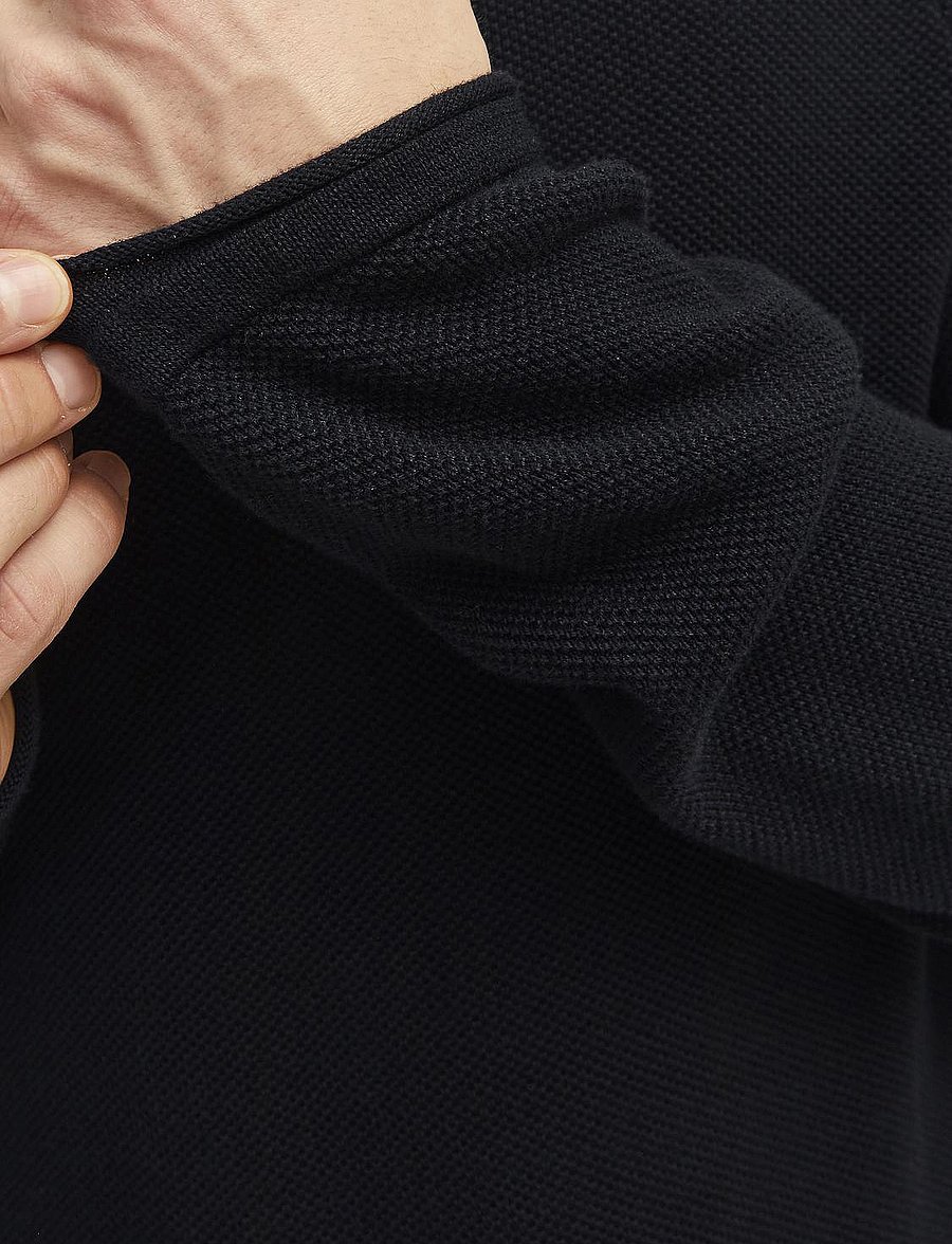 Jack & Jones - JJEHILL KNIT CREW NECK NOOS - rund hals - black - 5