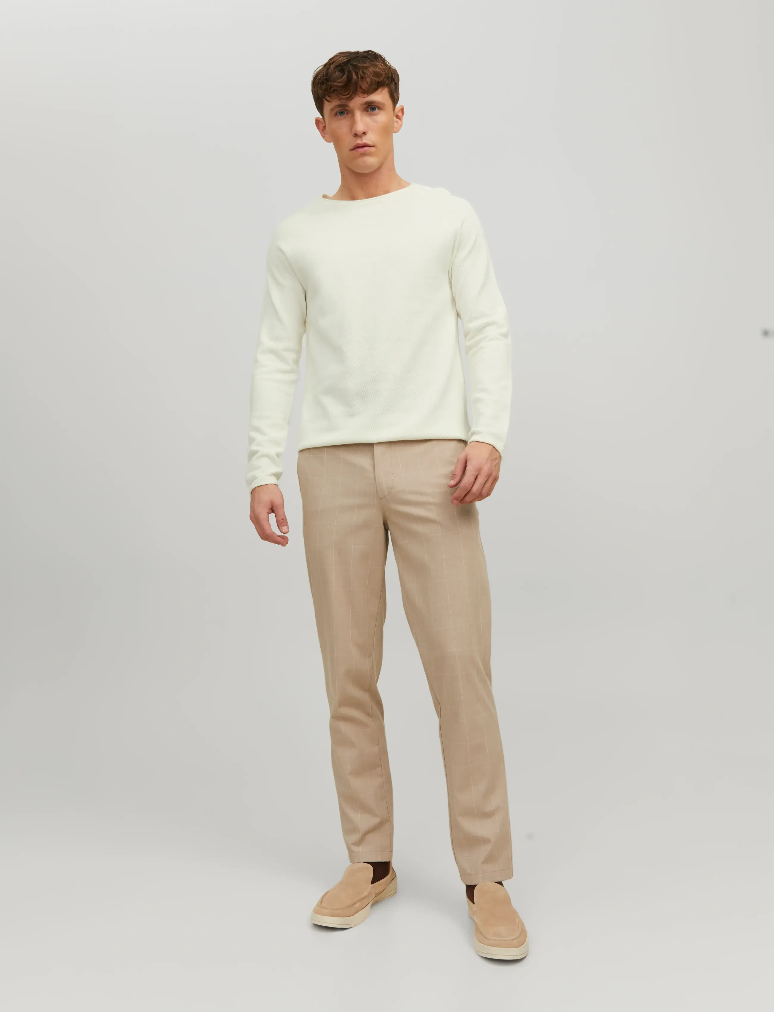 JACK & JONES Jjehill Knit Crew Neck Noos stickade tröjor herr – bild 6