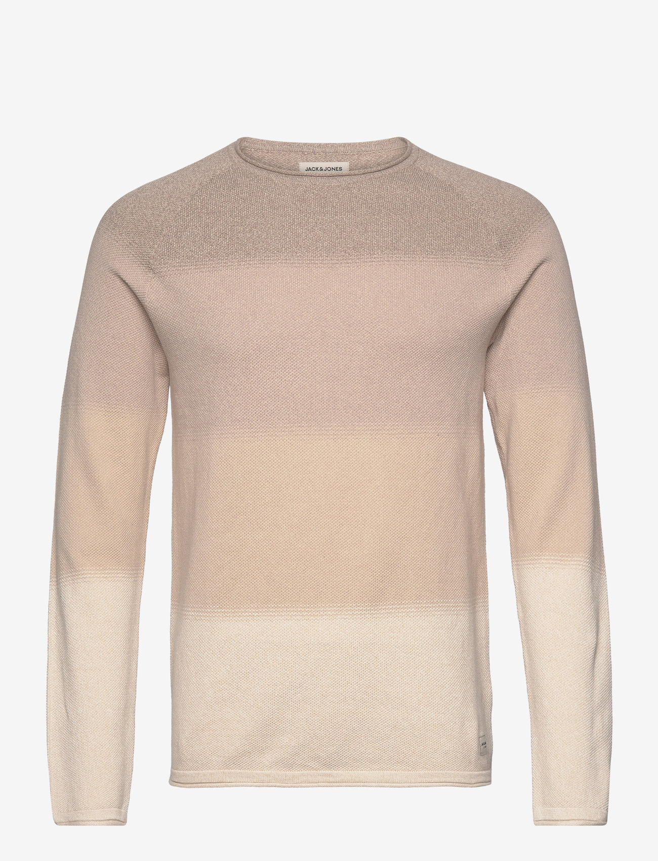 Jack & Jones - JJEHILL KNIT CREW NECK NOOS - rundhals - oatmeal - 1
