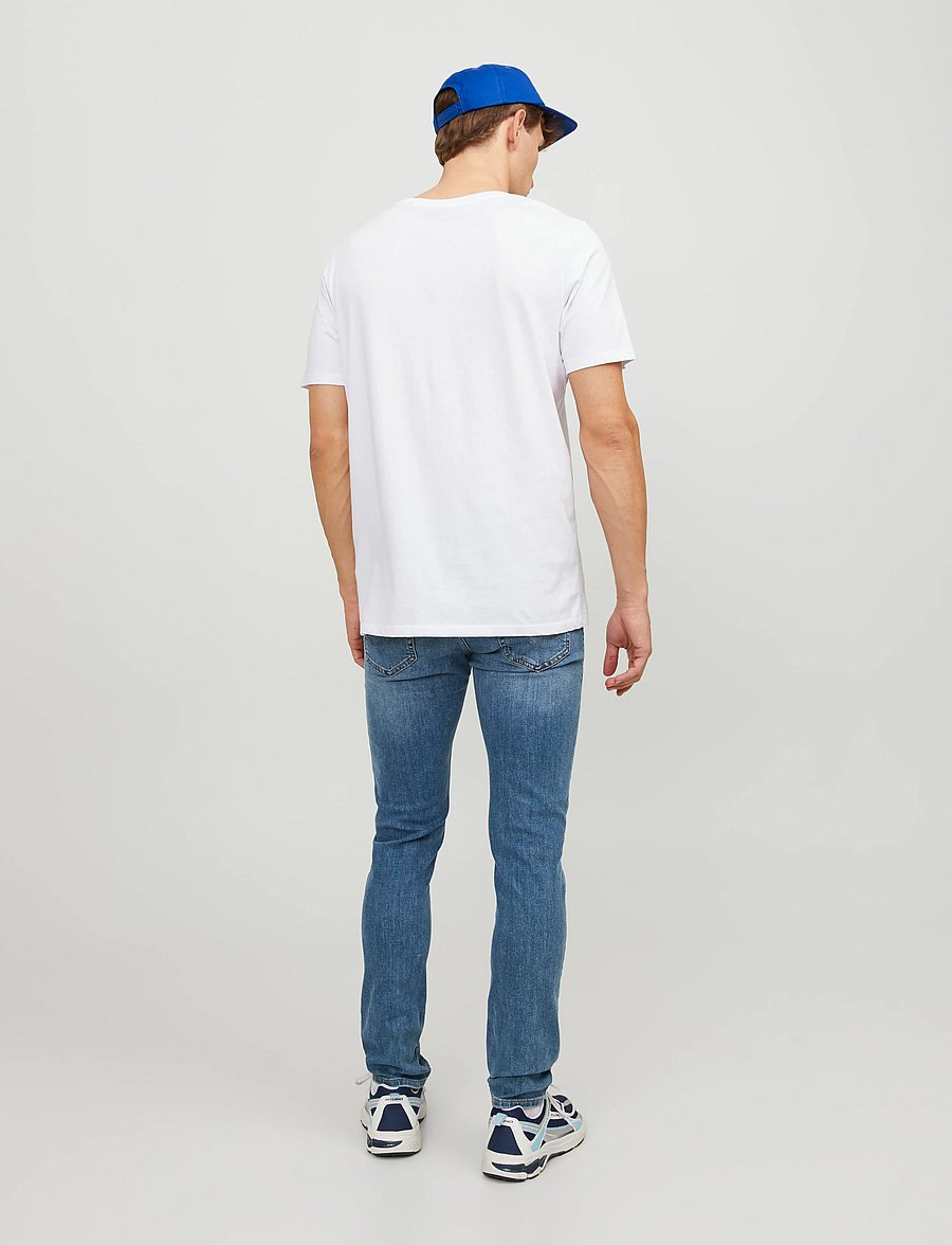 Jack & Jones - JJIGLENN JJORIGINAL CB 815 NOOS - regular jeans - blue denim - 3