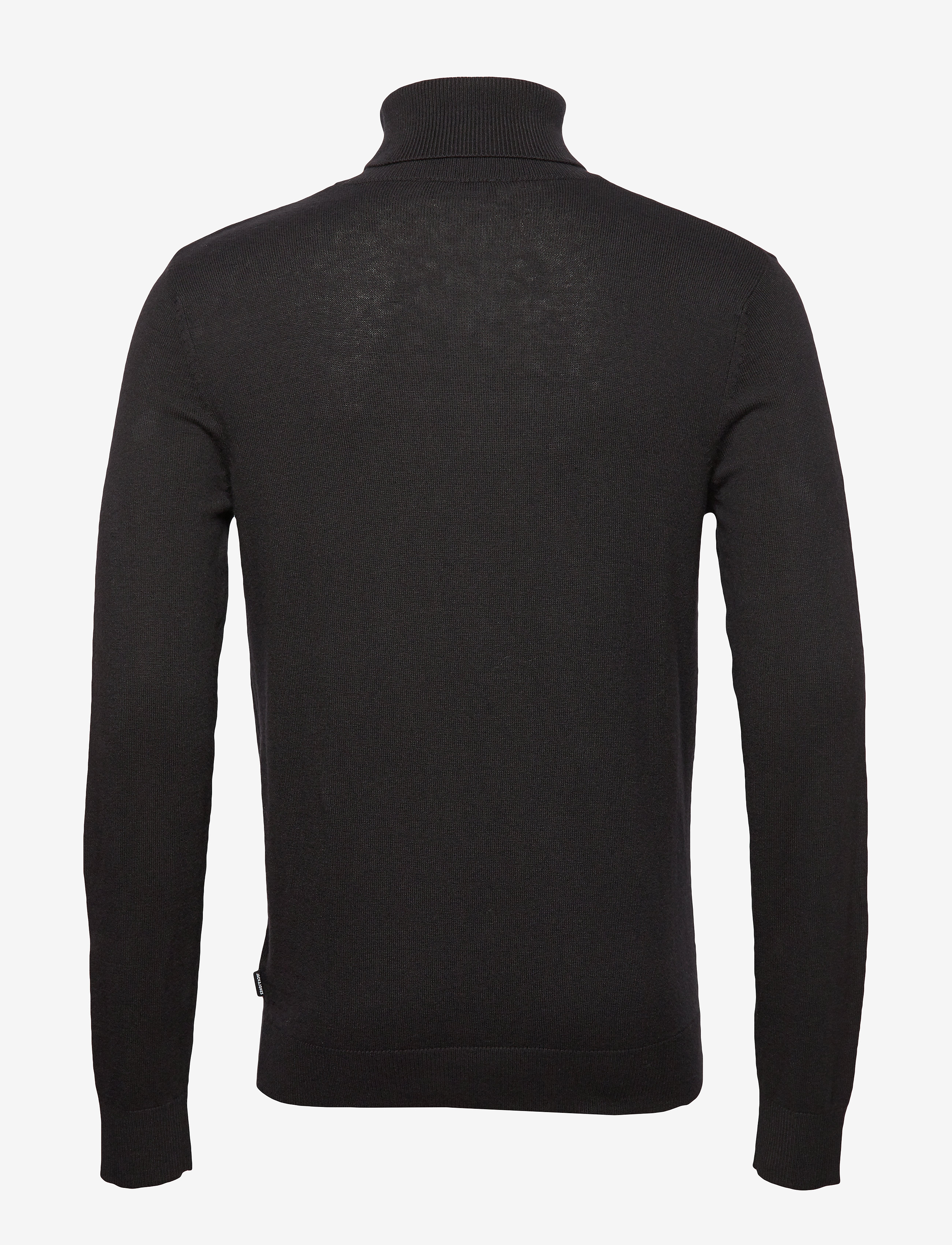 Jack & Jones - JJEEMIL KNIT ROLL NECK NOOS - golfai - black - 2