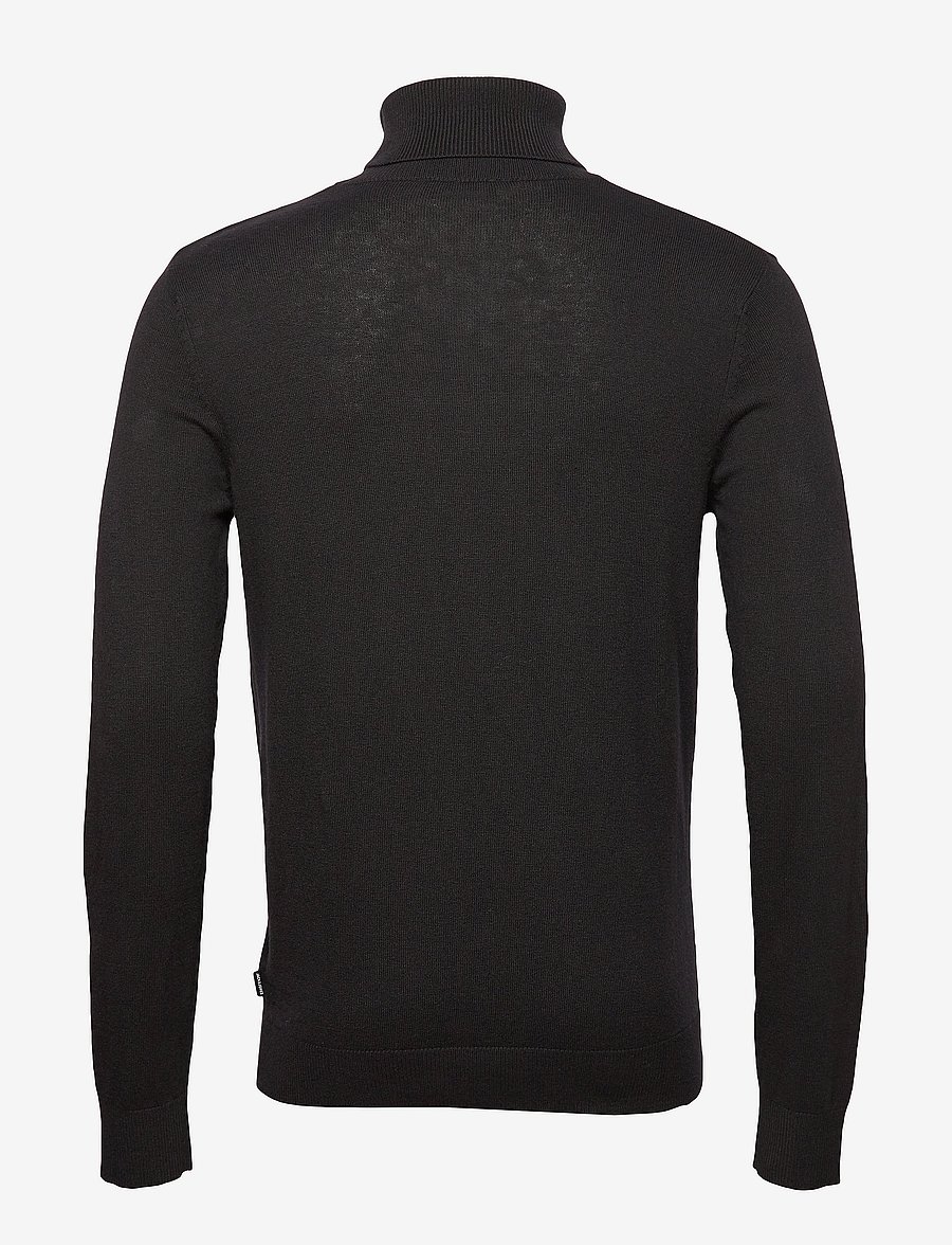 Jack & Jones - JJEEMIL KNIT ROLL NECK NOOS - rollkragenpullover - black - 2