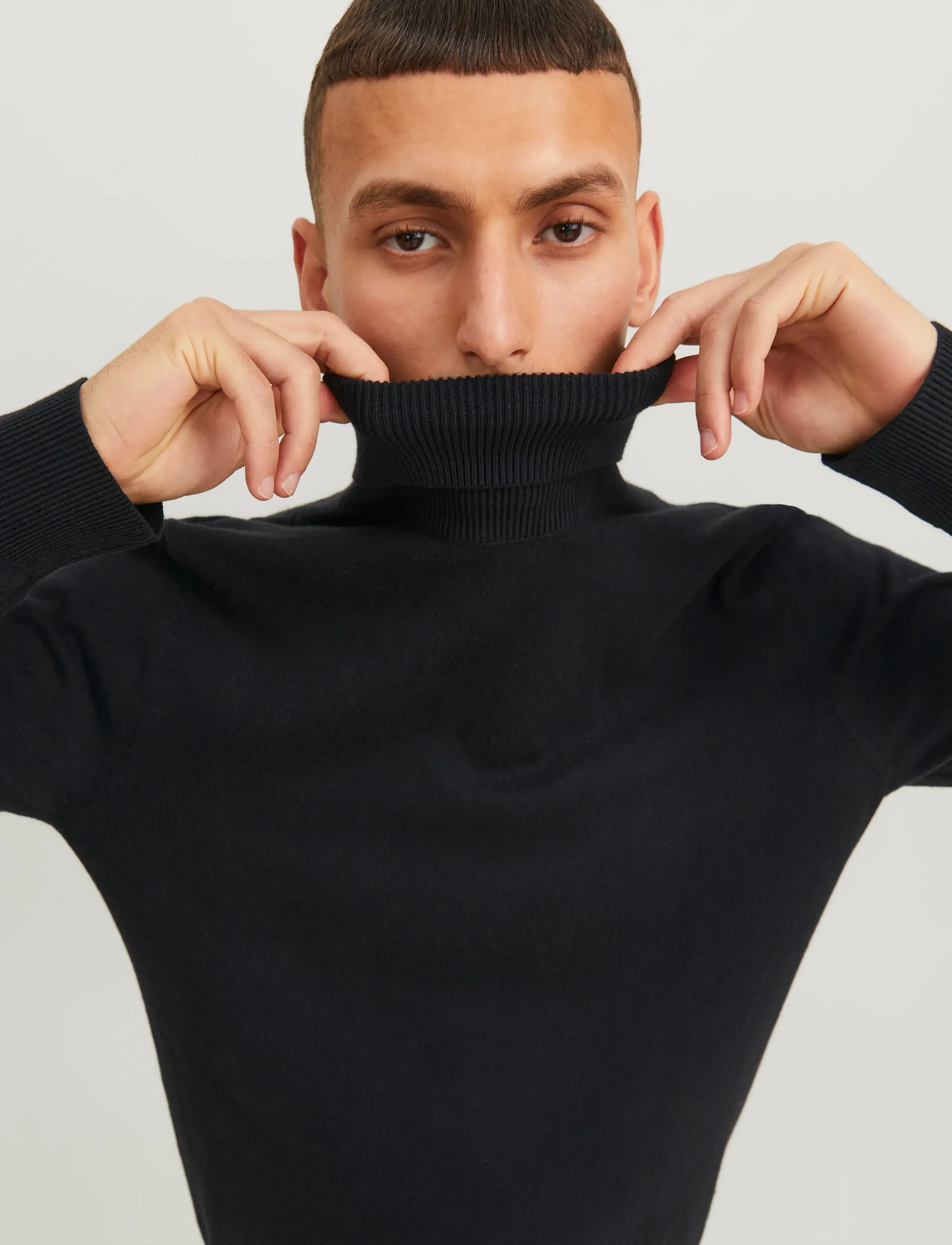 JACK & JONES Jjeemil Knit Roll Neck Noos polotröjor herr – bild 5