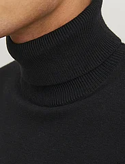 Jack & Jones - JJEEMIL KNIT ROLL NECK - basic knitwear - black - 6