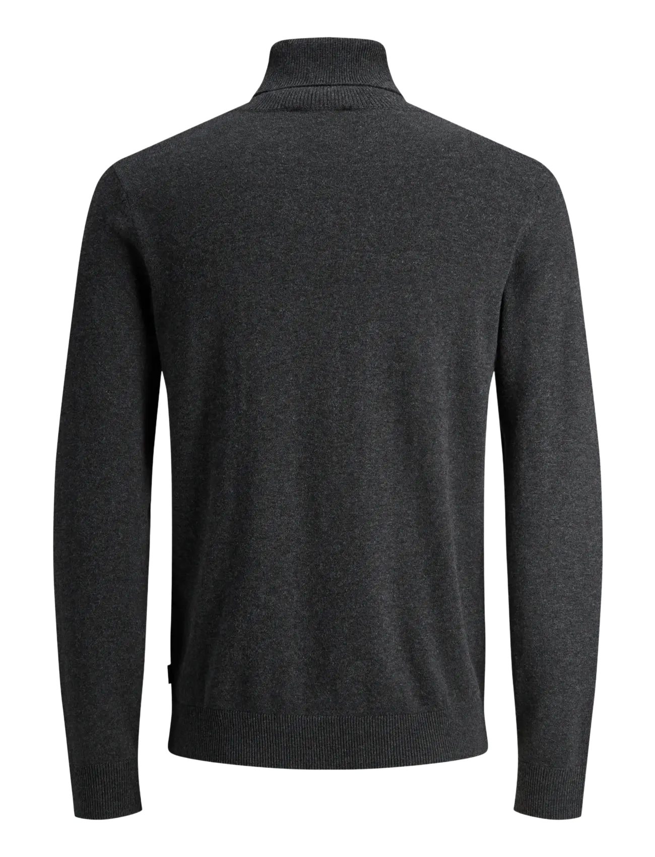 Jack & Jones - JJEEMIL KNIT ROLL NECK NOOS - kõrge kaelusega džemprid - dark grey melange - 2