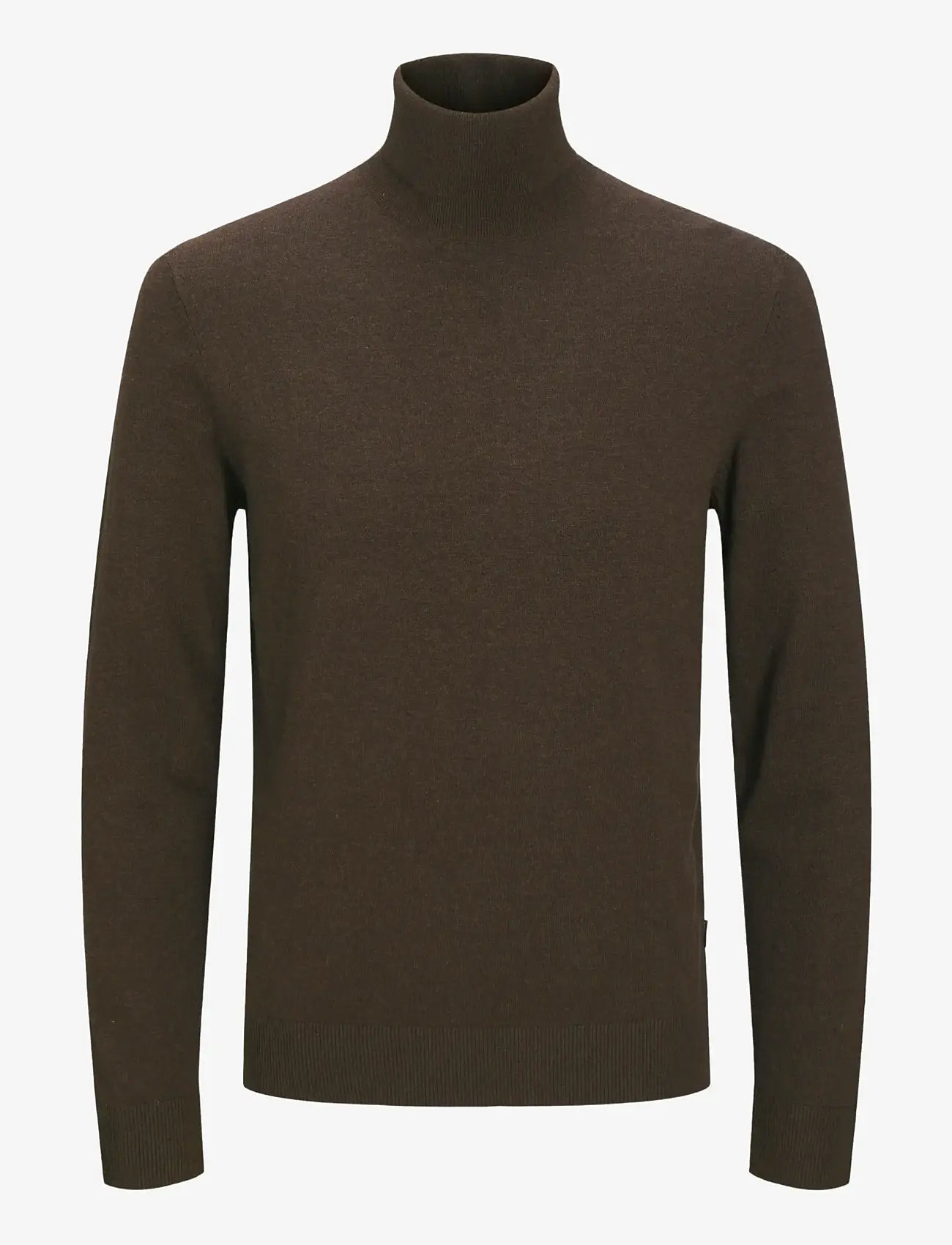 Jack & Jones - JJEEMIL KNIT ROLL NECK NOOS - rullekraver - mulch - 1