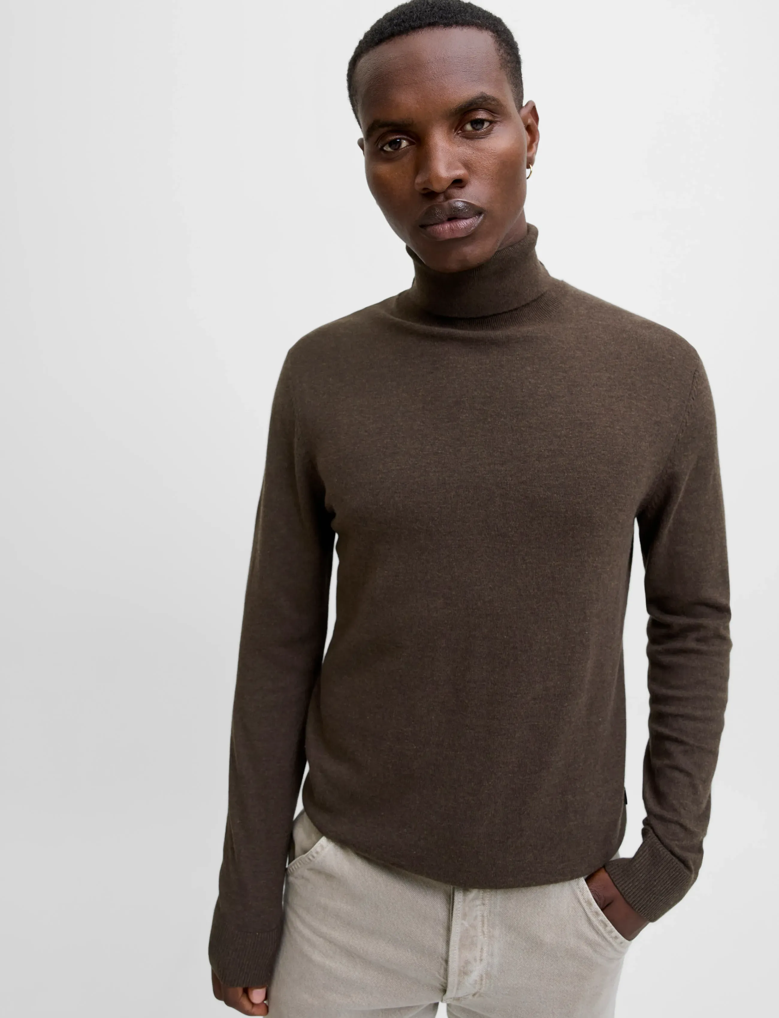 JACK & JONES Jjeemil Knit Roll Neck Noos polotröjor herr – bild 6