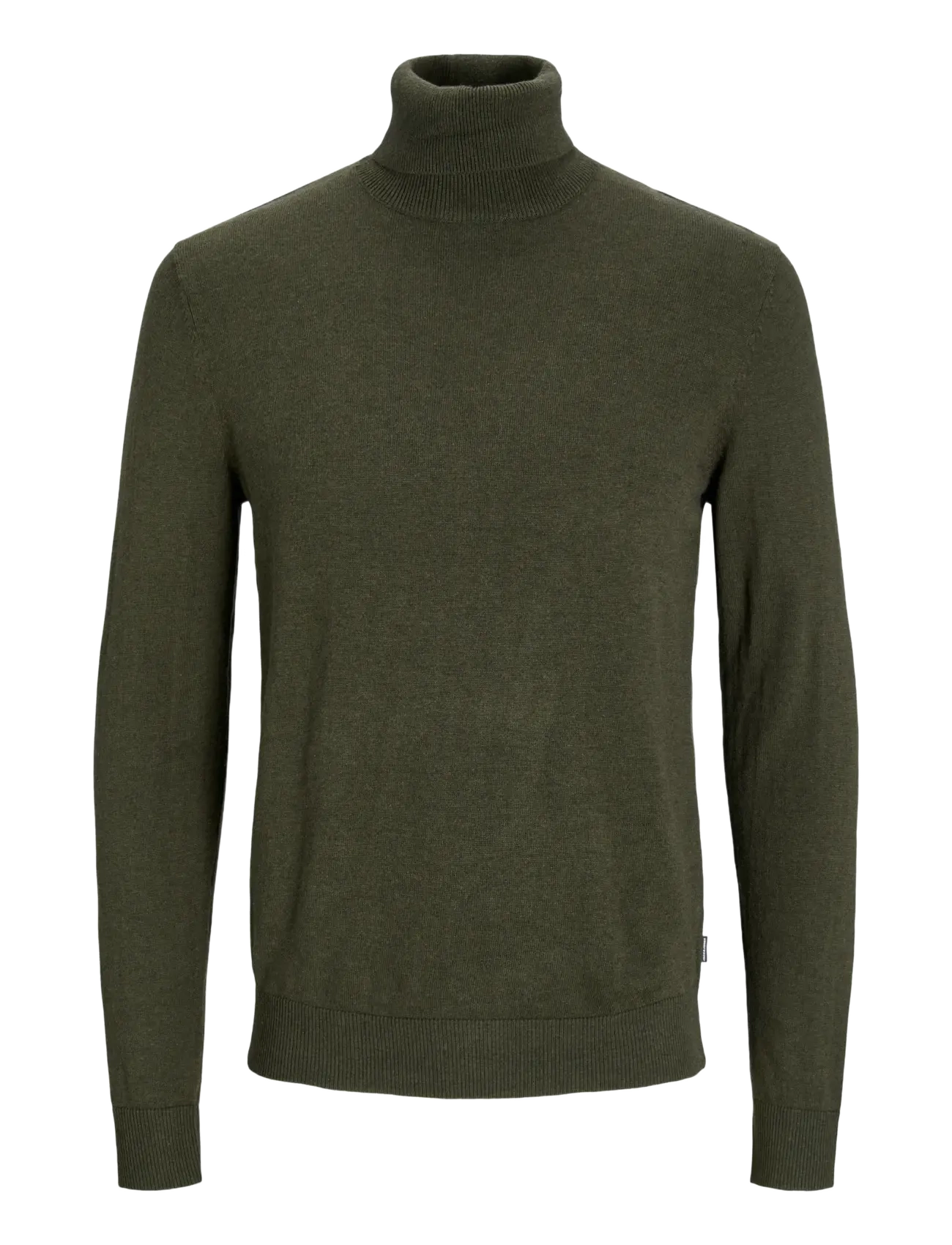 JJEEMIL KNIT ROLL NECK NOOS - OLIVE NIGHT