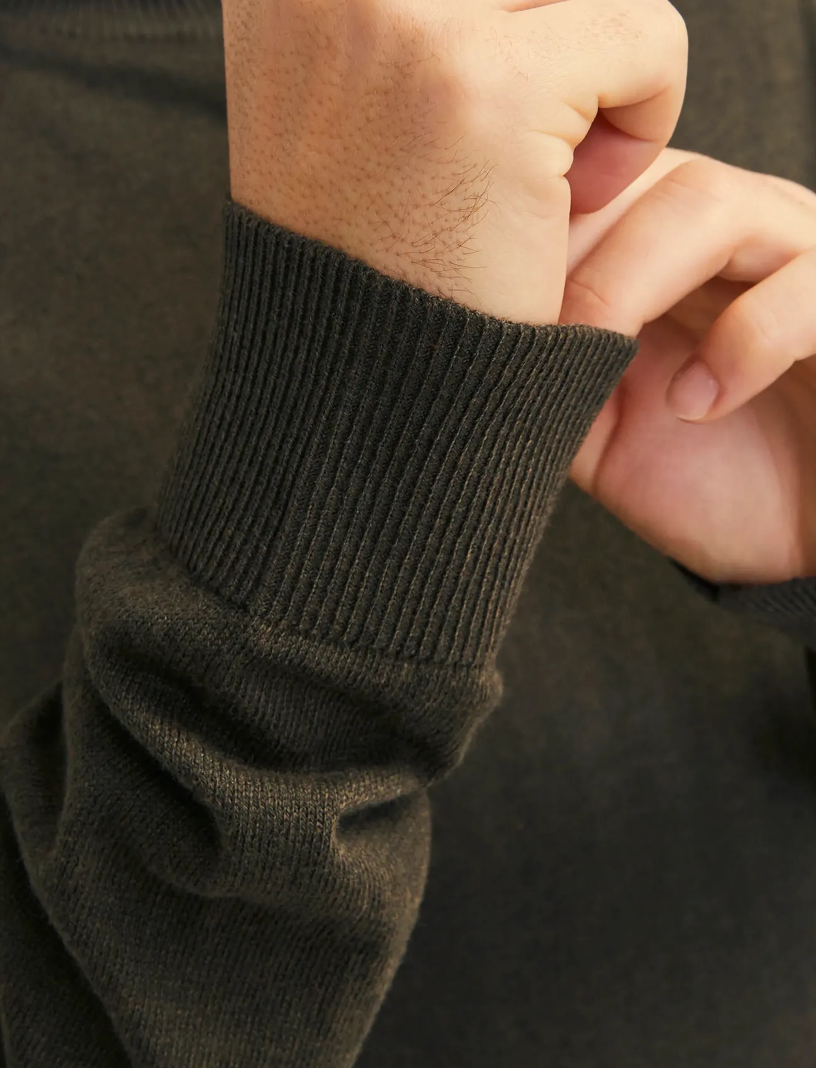 JACK & JONES Jjeemil Knit Roll Neck Noos polotröjor herr – bild 5
