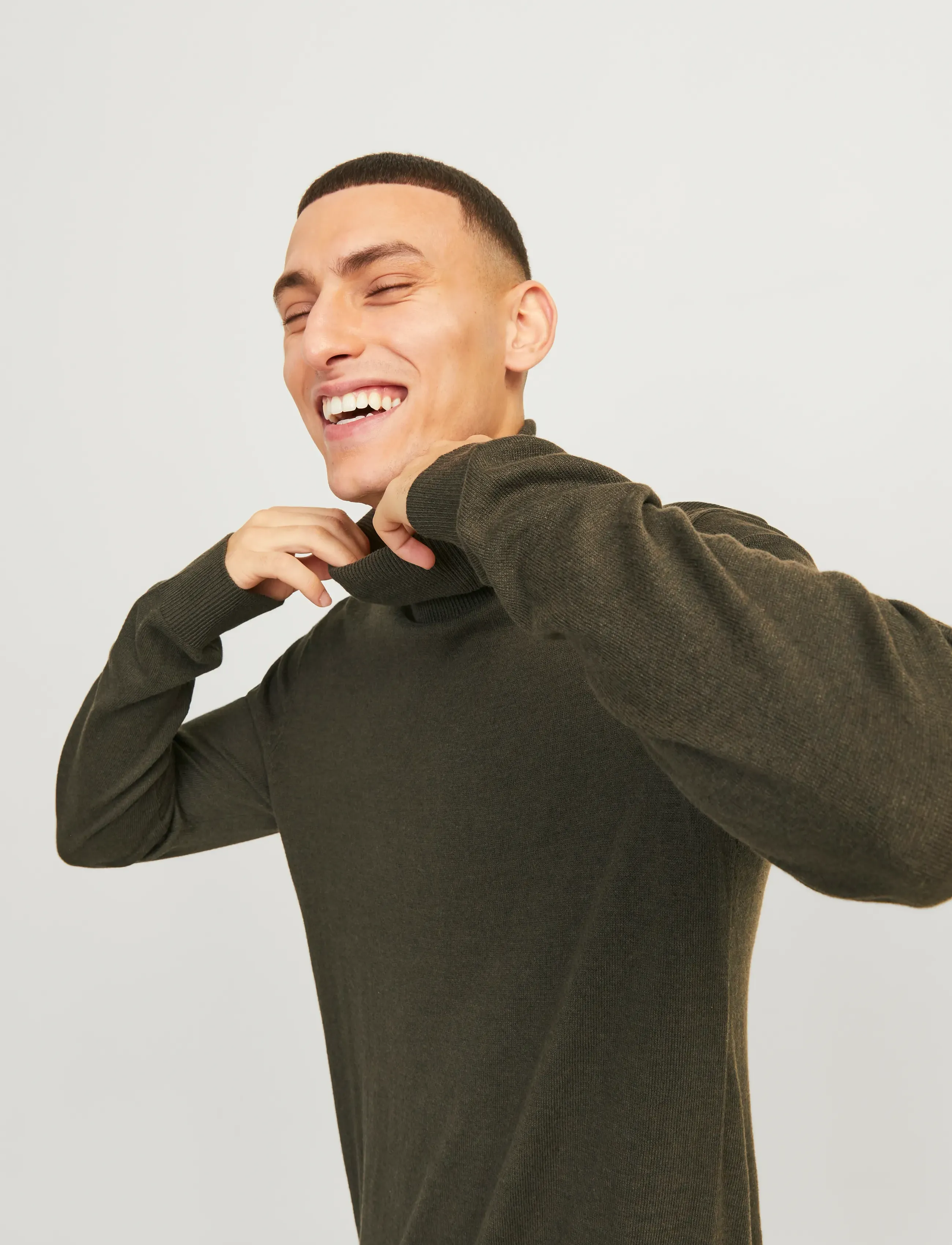 JACK & JONES Jjeemil Knit Roll Neck Noos polotröjor herr – bild 6