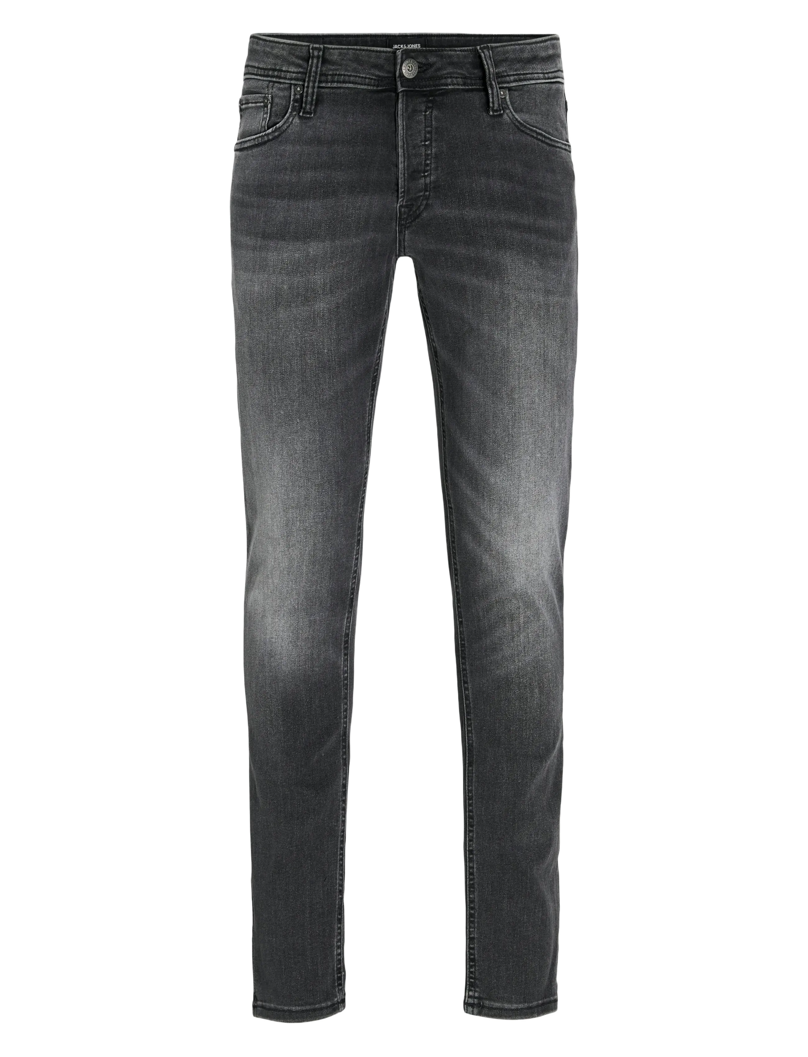 Jack & Jones JJIGLENN JJORIGINAL CB 817 NOOS - Slim fit jeans - BLACK DENIM / black