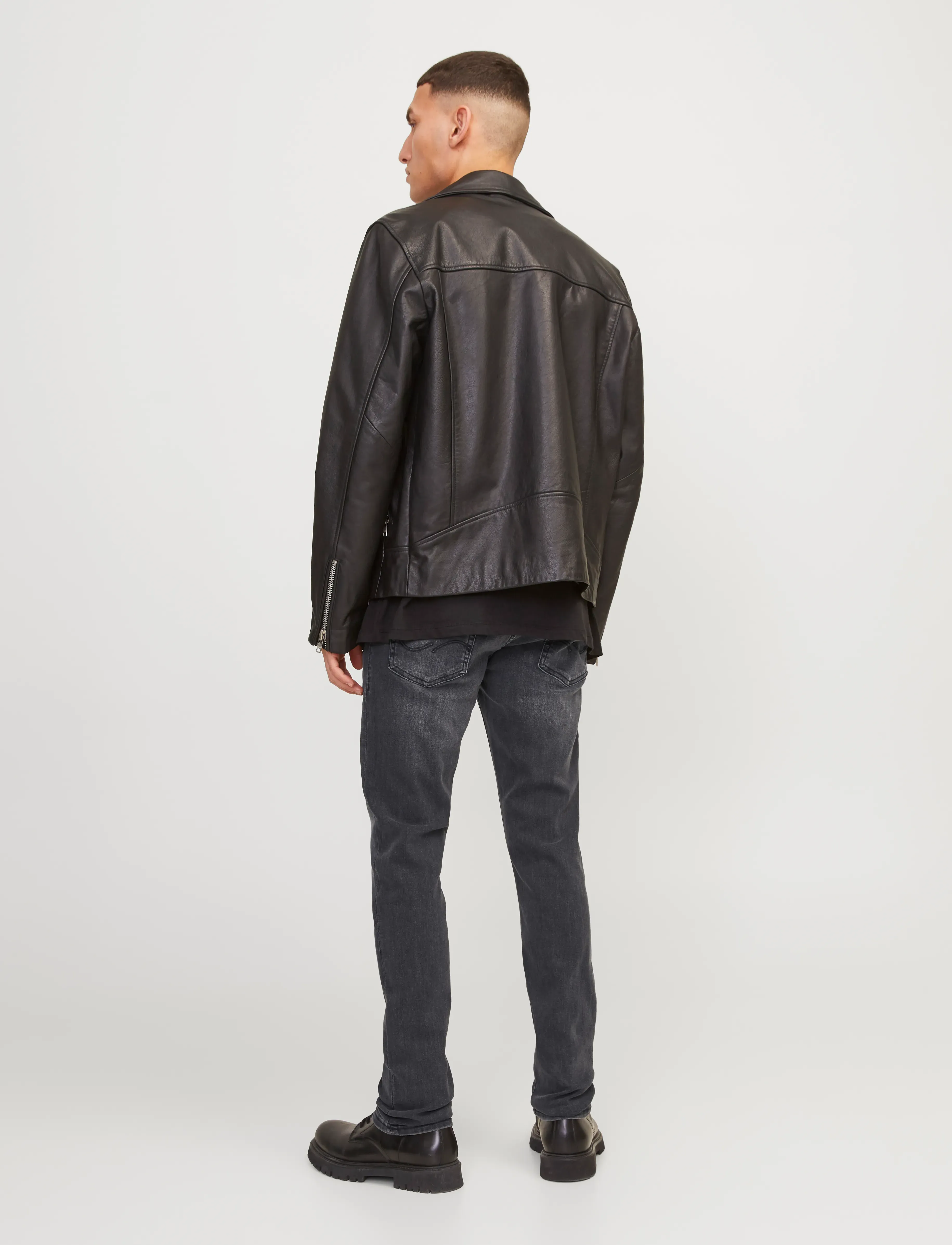 Jack & Jones - JJIGLENN JJORIGINAL CB 817 NOOS - slim jeans - black denim - 3