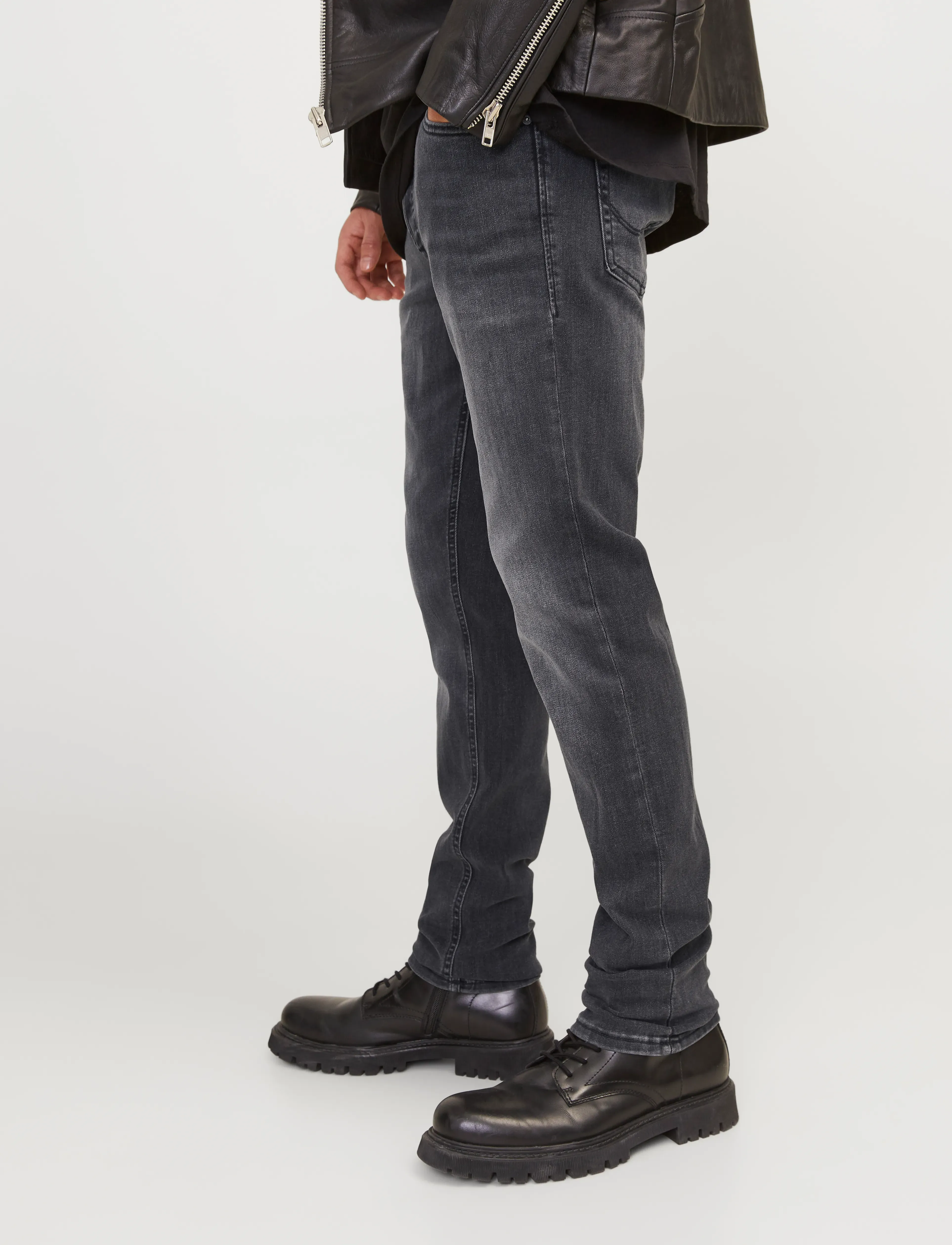 Jack & Jones - JJIGLENN JJORIGINAL CB 817 NOOS - slim jeans - black denim - 5