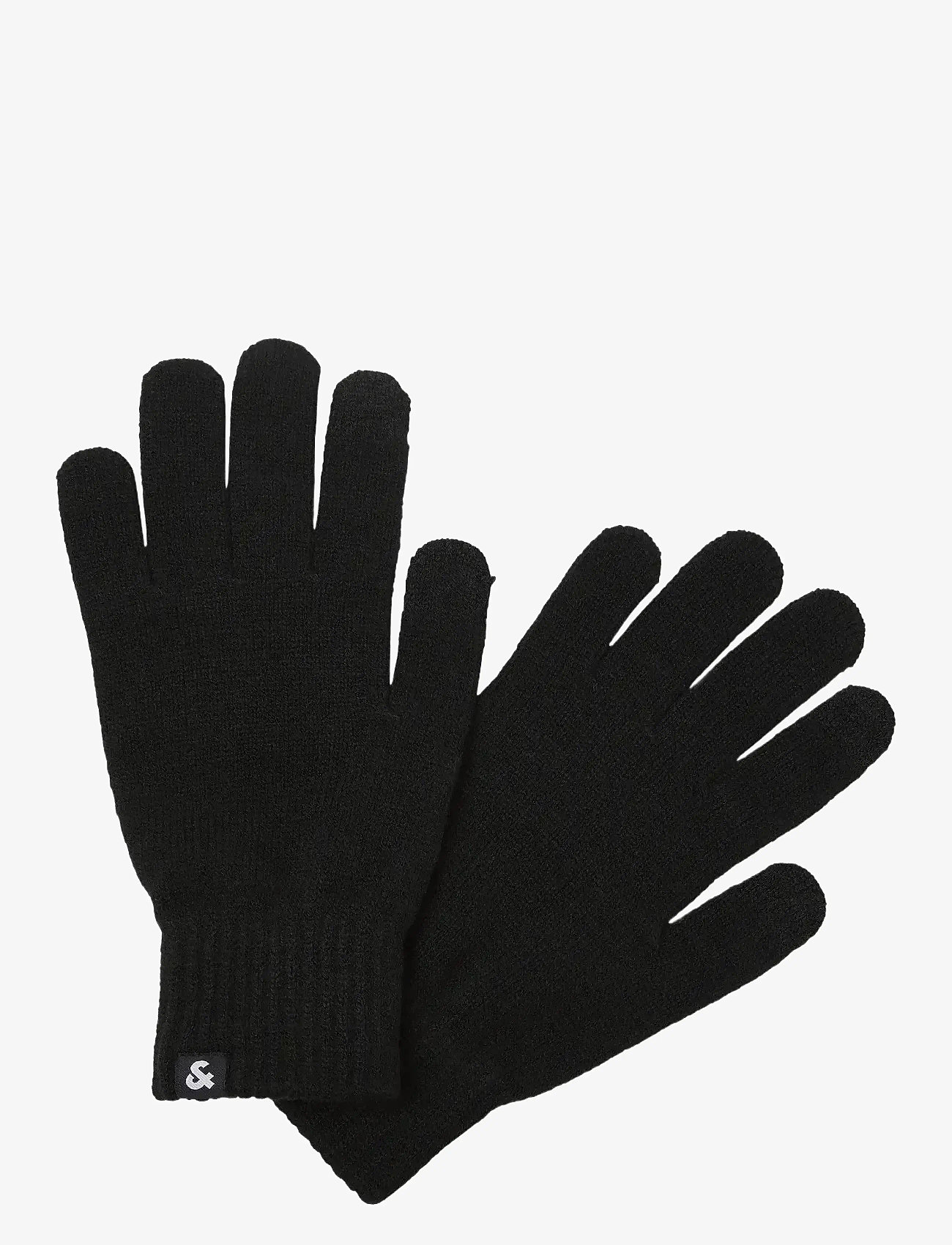 Jack & Jones - JACBARRY KNITTED GLOVES NOOS - huer & handsker - black - 2