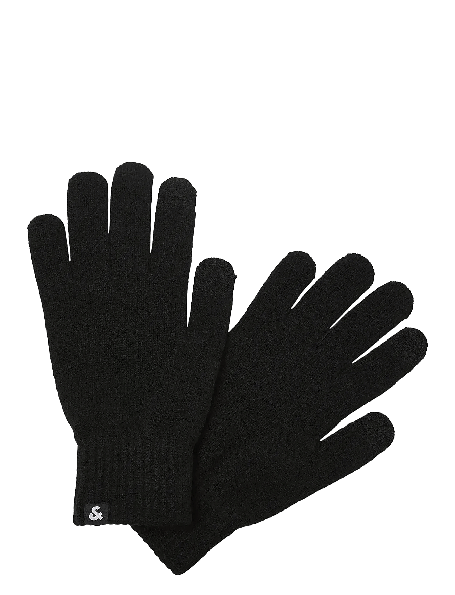 Jack & Jones - JACBARRY KNITTED GLOVES SN - kollektionen - black - 2
