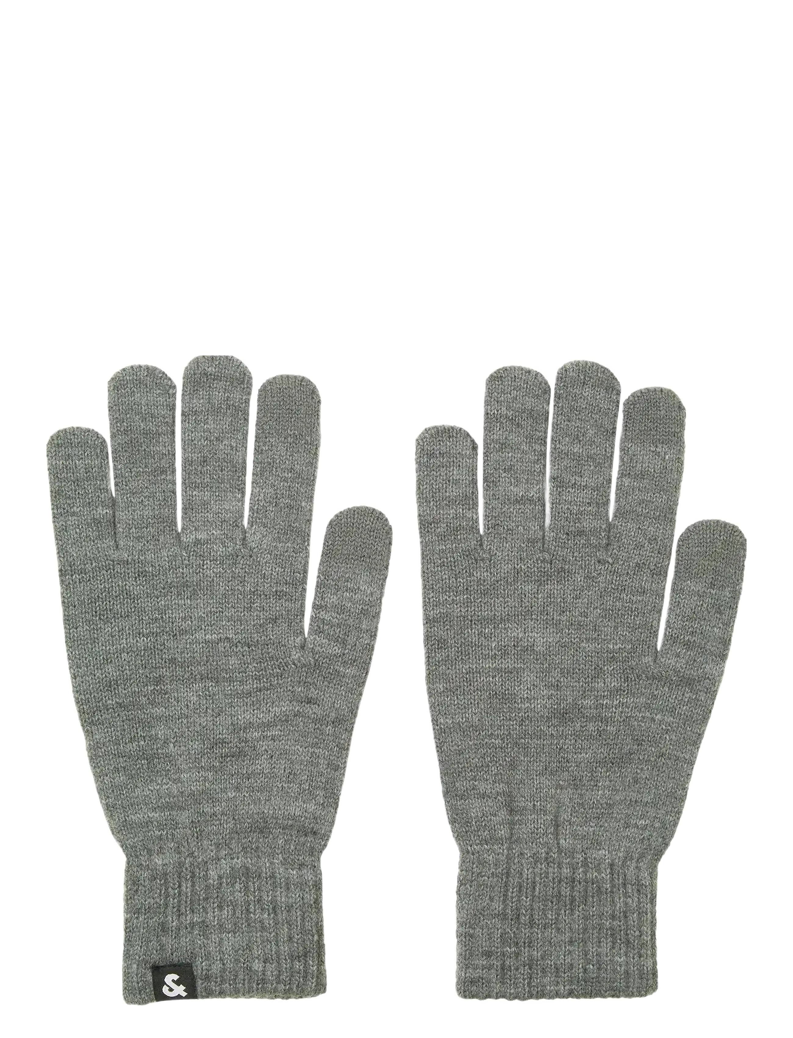 Jack & Jones JACBARRY KNITTED GLOVES NOOS - Deals - GREY MELANGE / grey