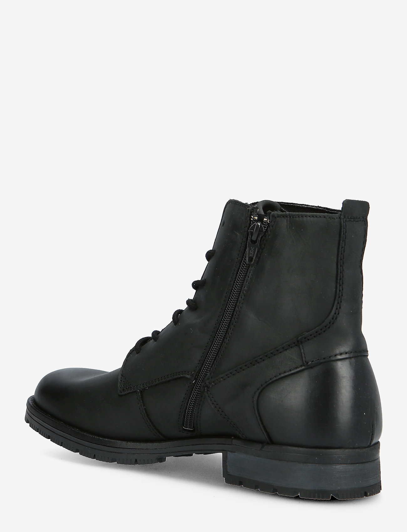 Jack & Jones - JFWORCA LEATHER ANTHRACITE SN - anthracite - 3