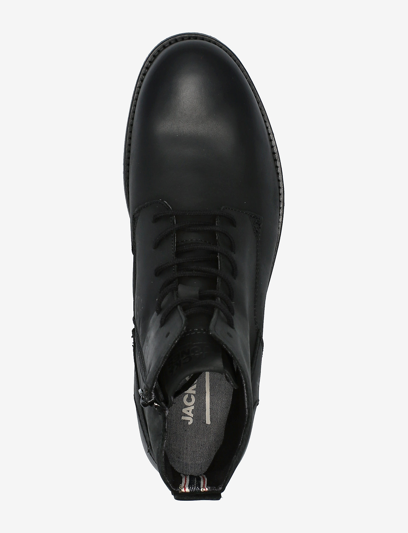 Jack & Jones - JFWORCA LEATHER ANTHRACITE SN - anthracite - 4