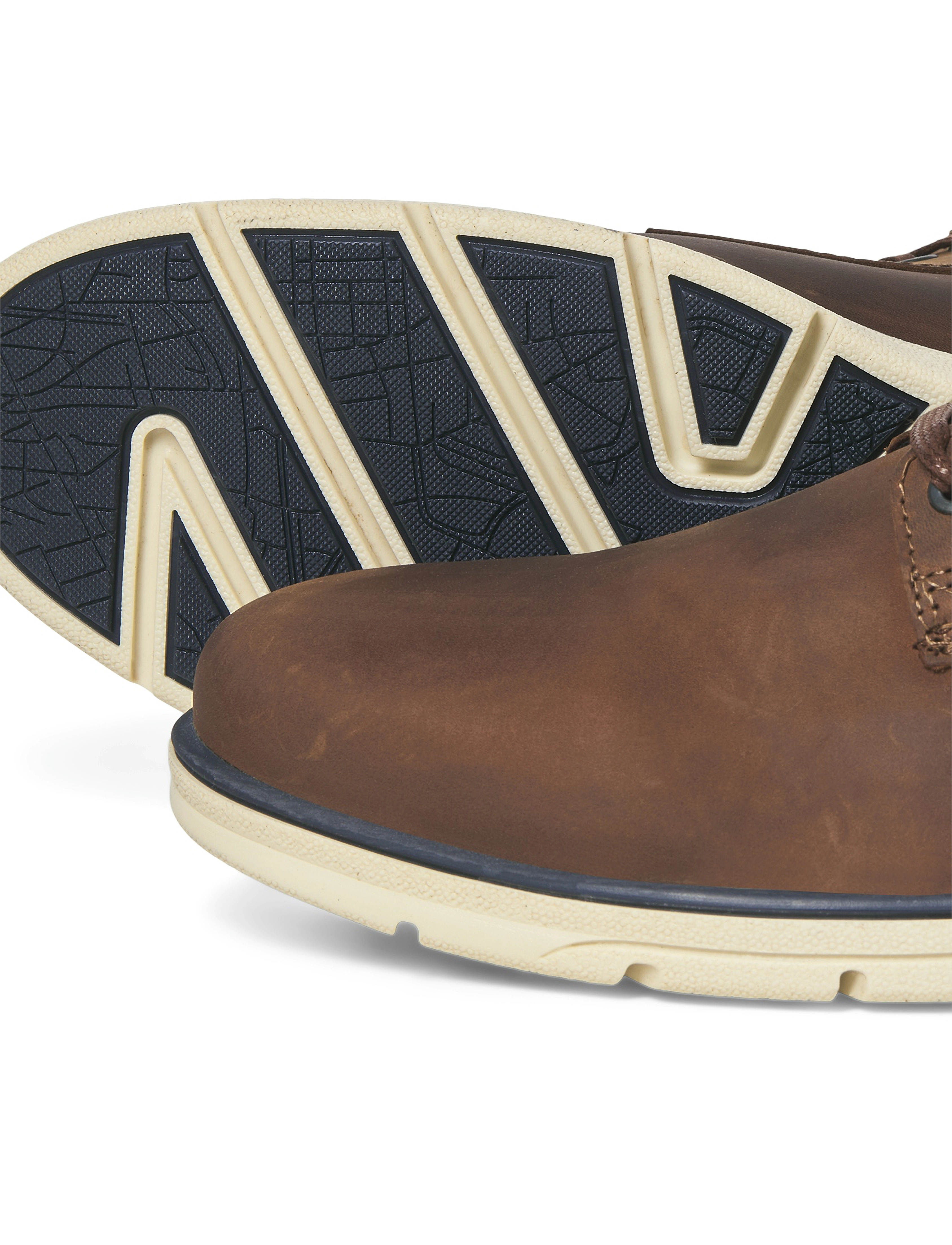 JACK & JONES Jfwtubar Leather Brandy Sn boots herr – bild 4