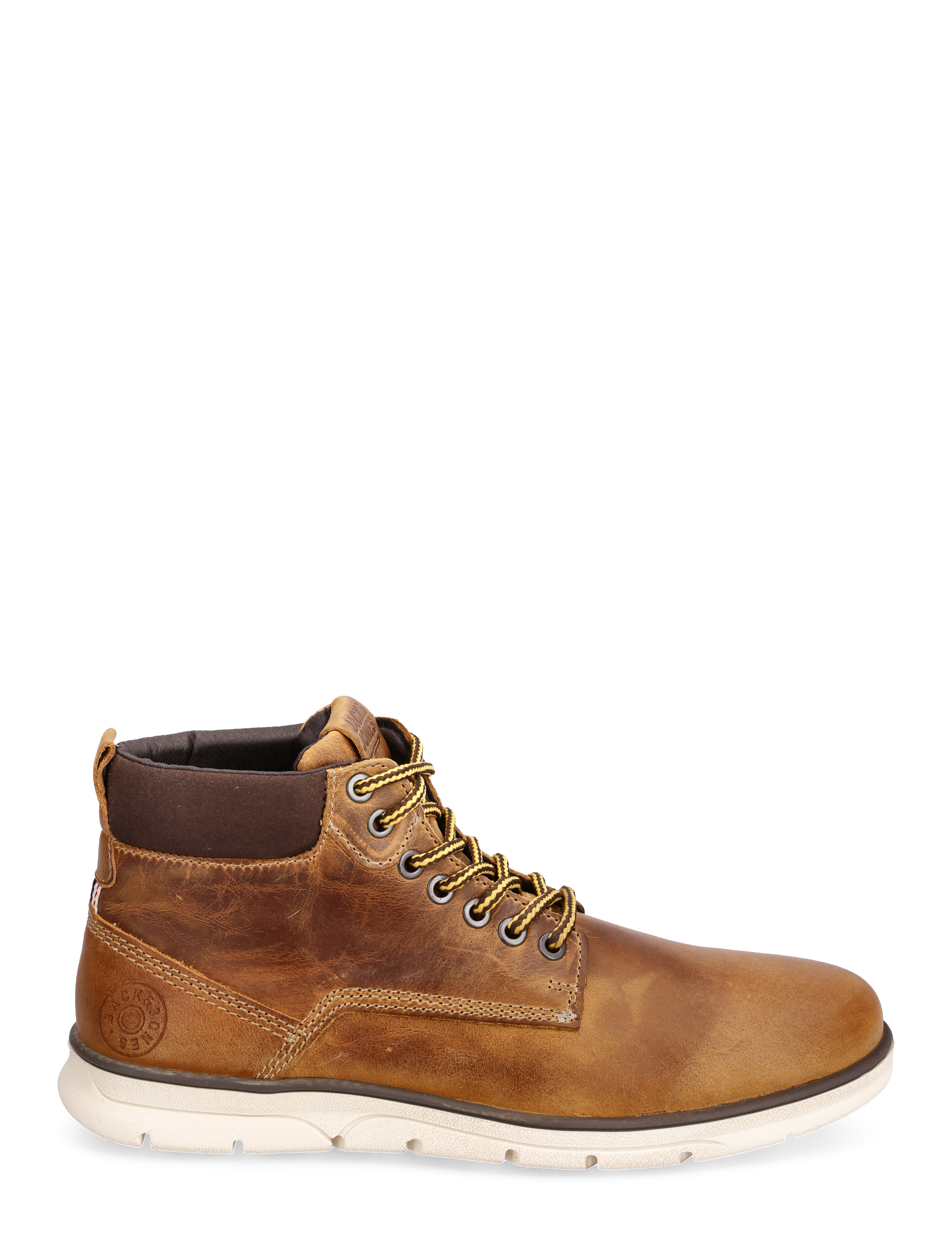 Jack & Jones - JFWTUBAR LEATHER HONEY SN - støvler med snøre - honey - 2