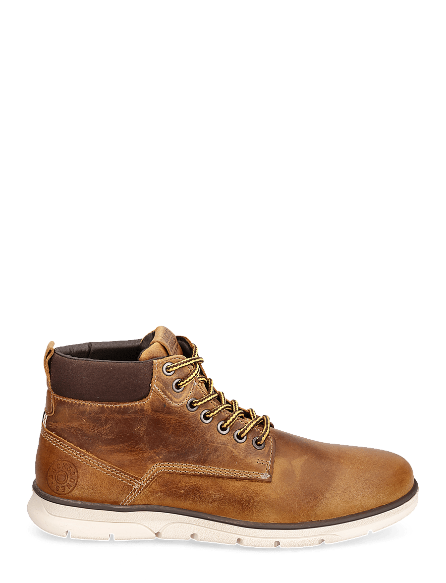 Jack & Jones - JFWTUBAR LEATHER HONEY SN - paeltega saapad - honey - 2