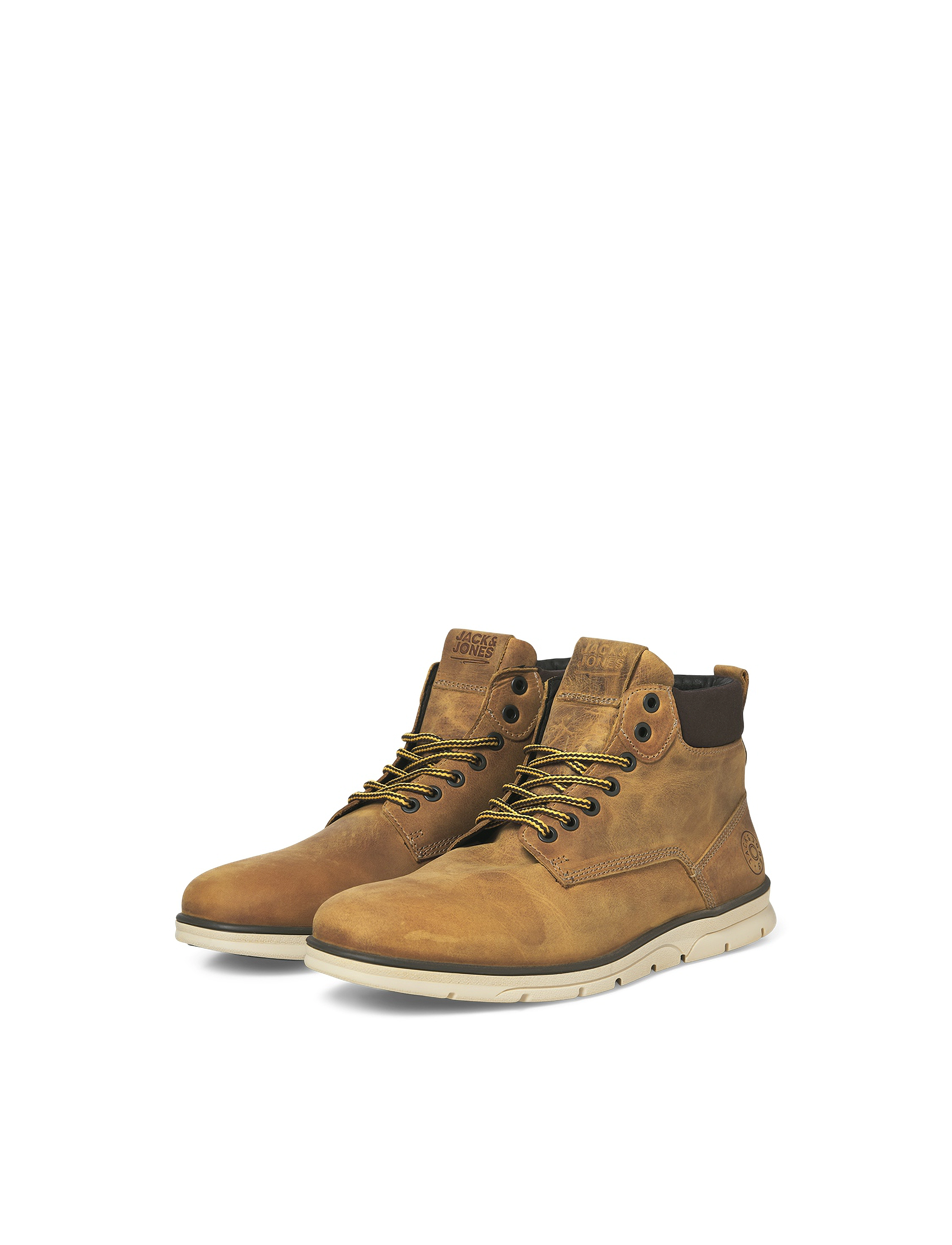 JACK & JONES Jfwtubar Leather Honey Sn kängor herr – bild 5