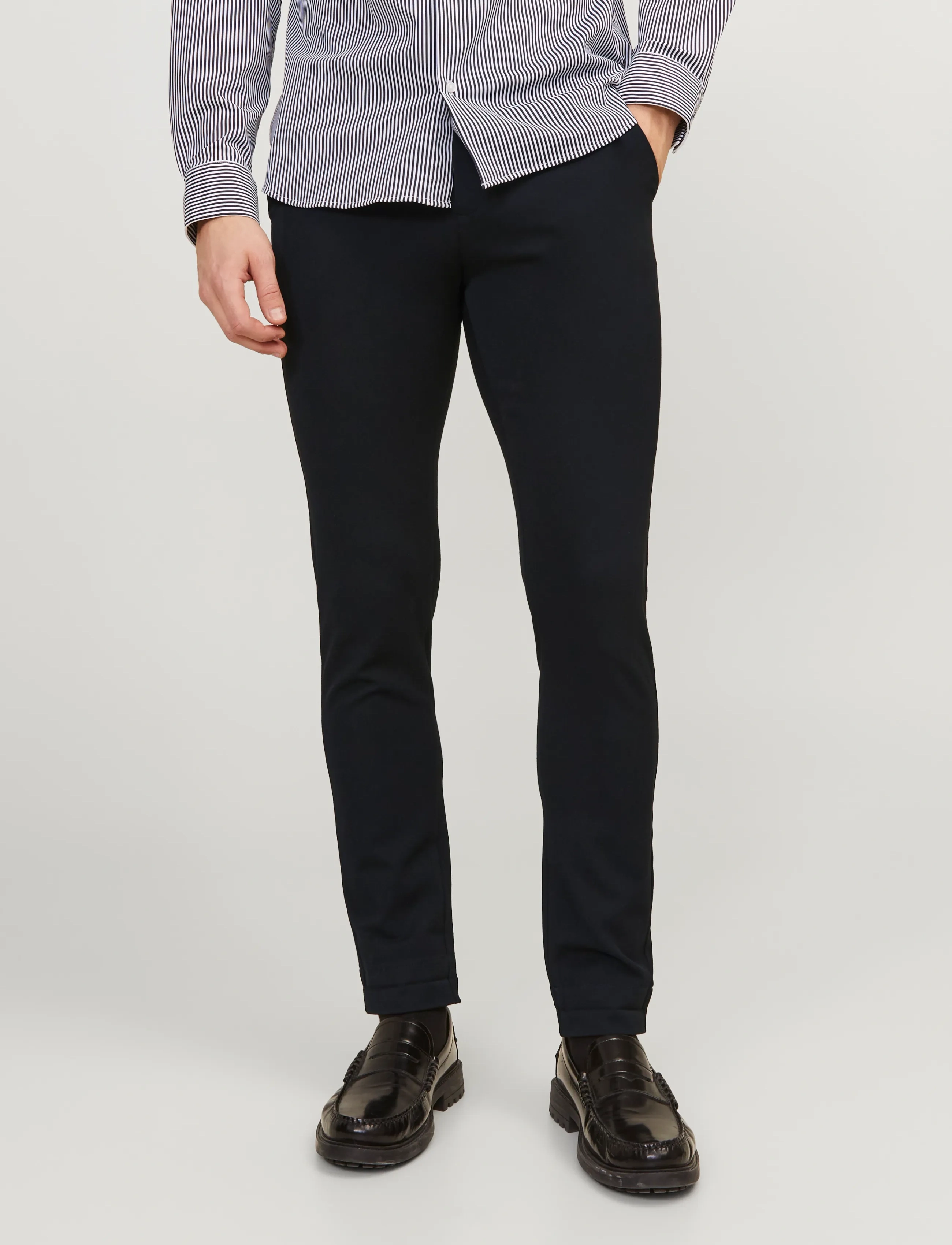 Jack & Jones Jpstmarco Connor Black Noos, 30 x 30, Trousers, Schwarz - Chinos, Männerswear