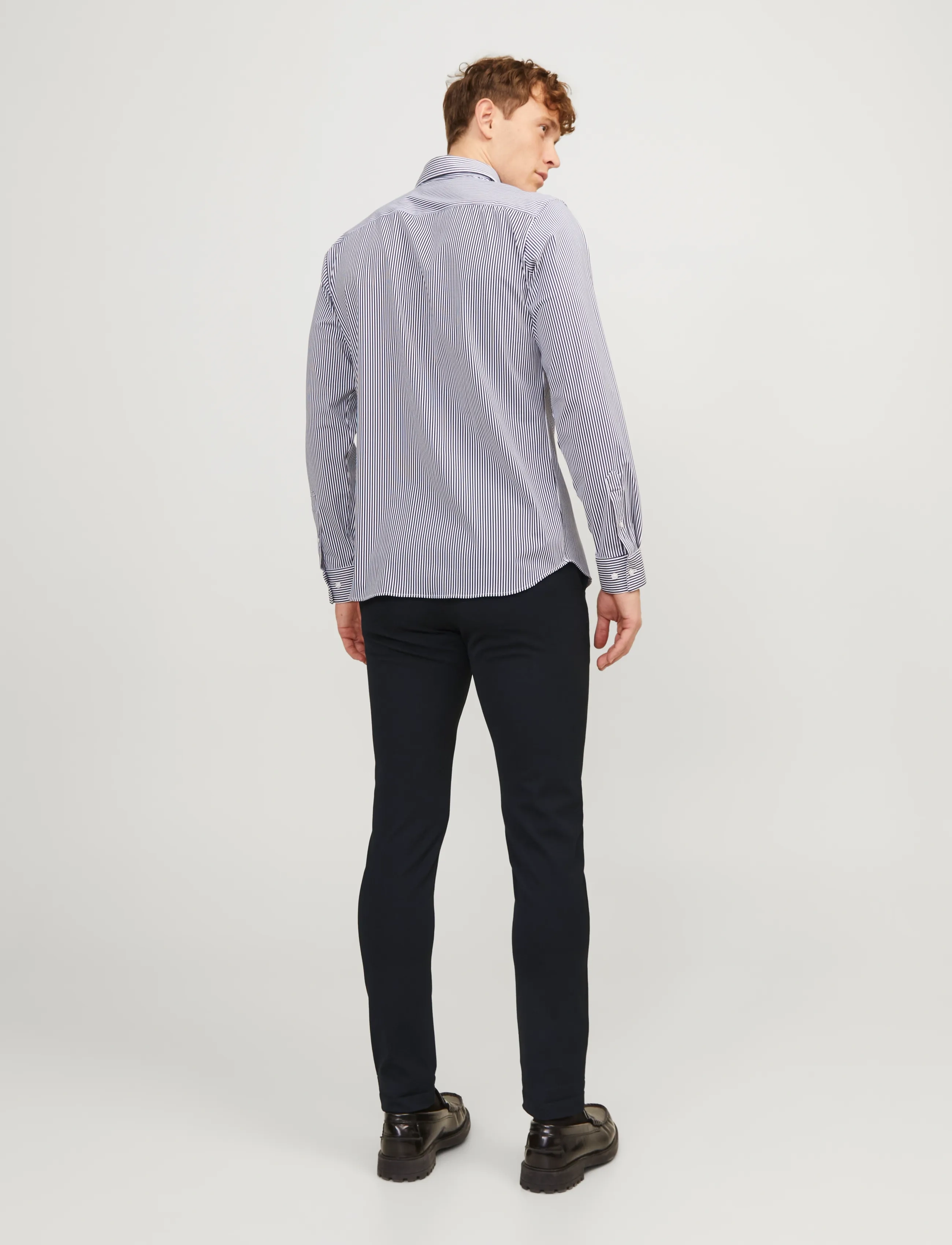 Jack & Jones - JPSTMARCO CONNOR BLACK NOOS - chinos - black - 3