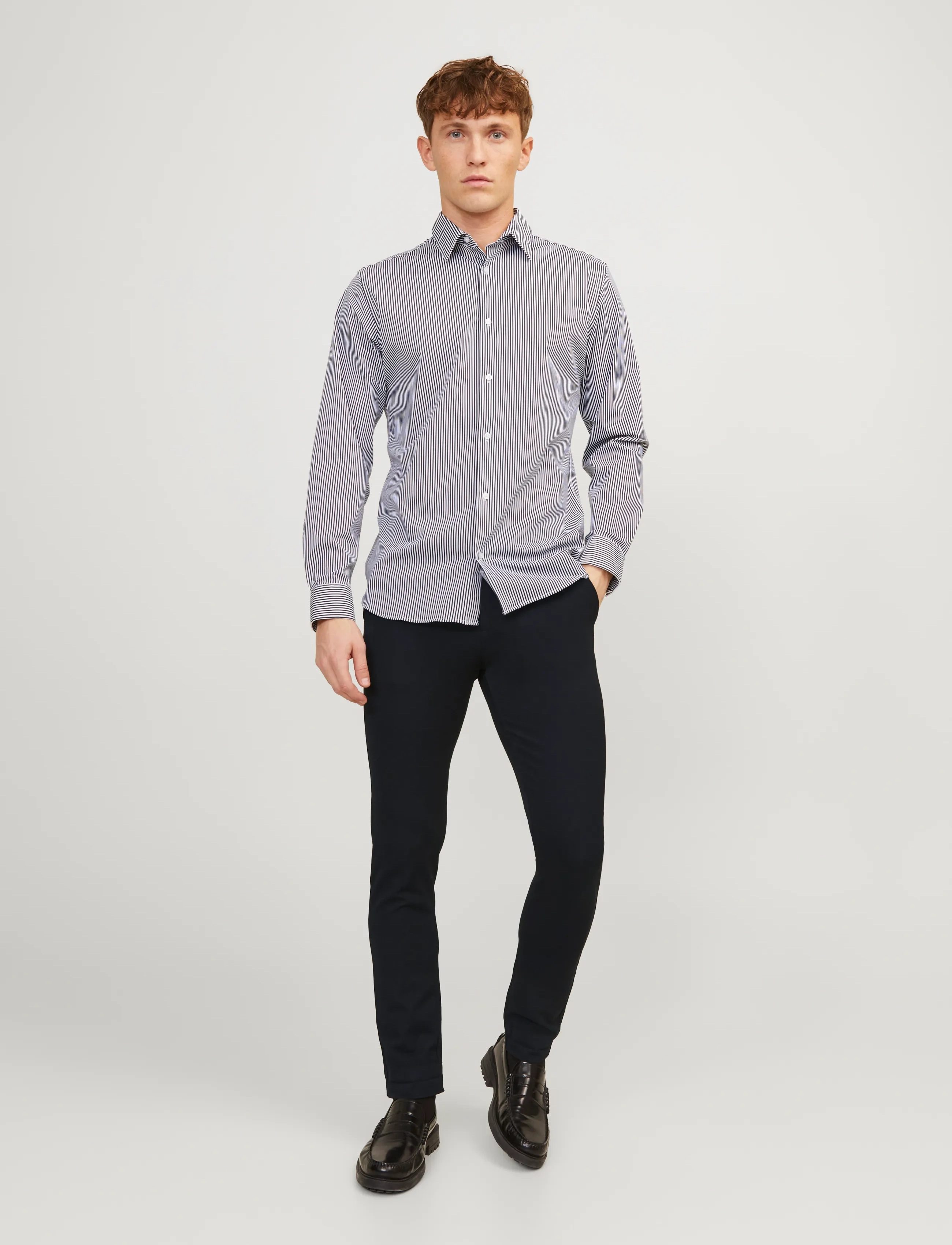 JACK & JONES Jpstmarco Connor Black Noos byxor herr – bild 4