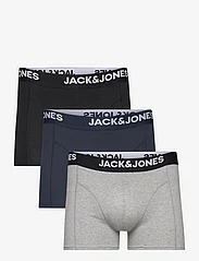 Jack & Jones - JACANTHONY TRUNKS 3 PACK NOOS - zemākās cenas - black - 0