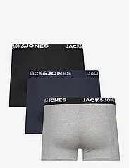 Jack & Jones - JACANTHONY TRUNKS 3 PACK NOOS - alhaisimmat hinnat - black - 6