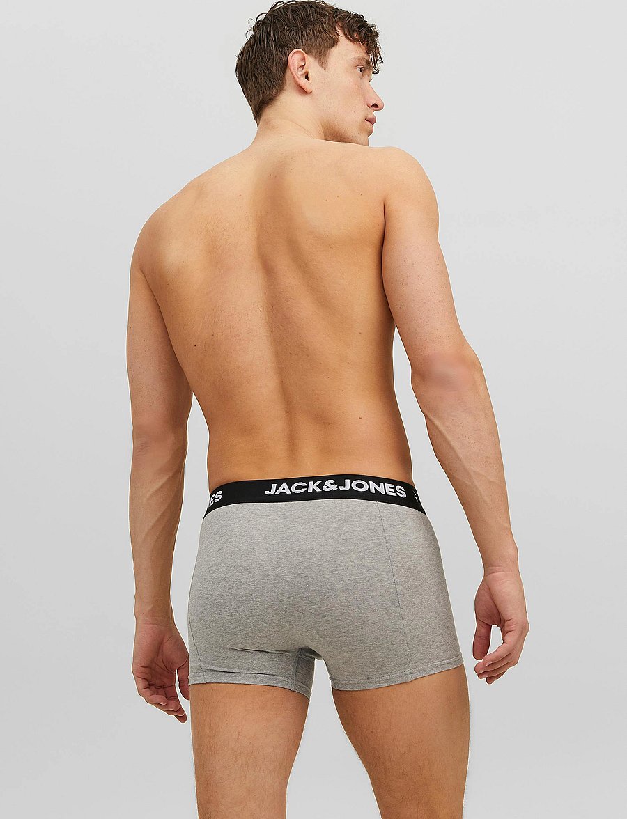 Jack & Jones - JACANTHONY TRUNKS 3 PACK NOOS - black - 2