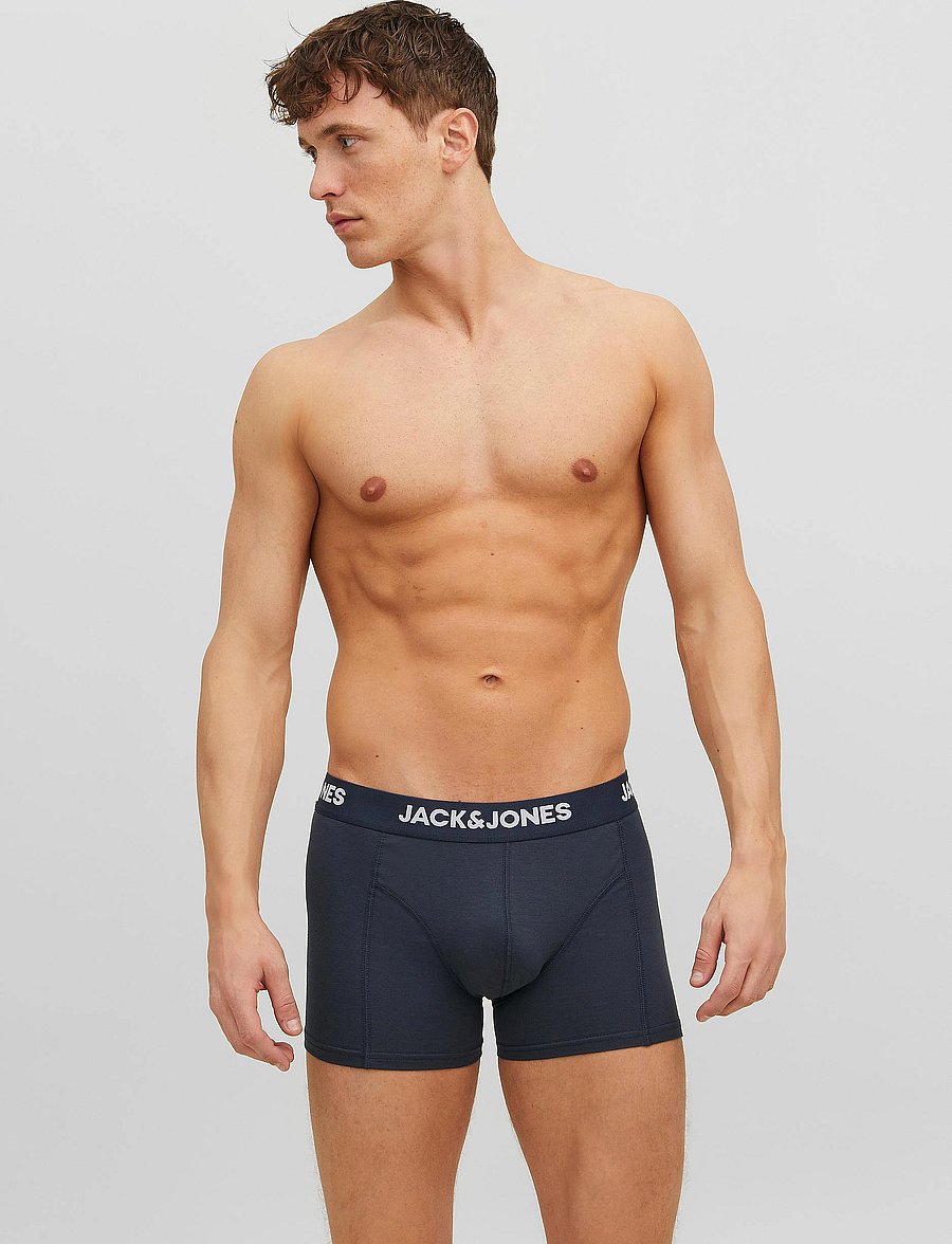 Jack & Jones - JACANTHONY TRUNKS 3 PACK NOOS - black - 3