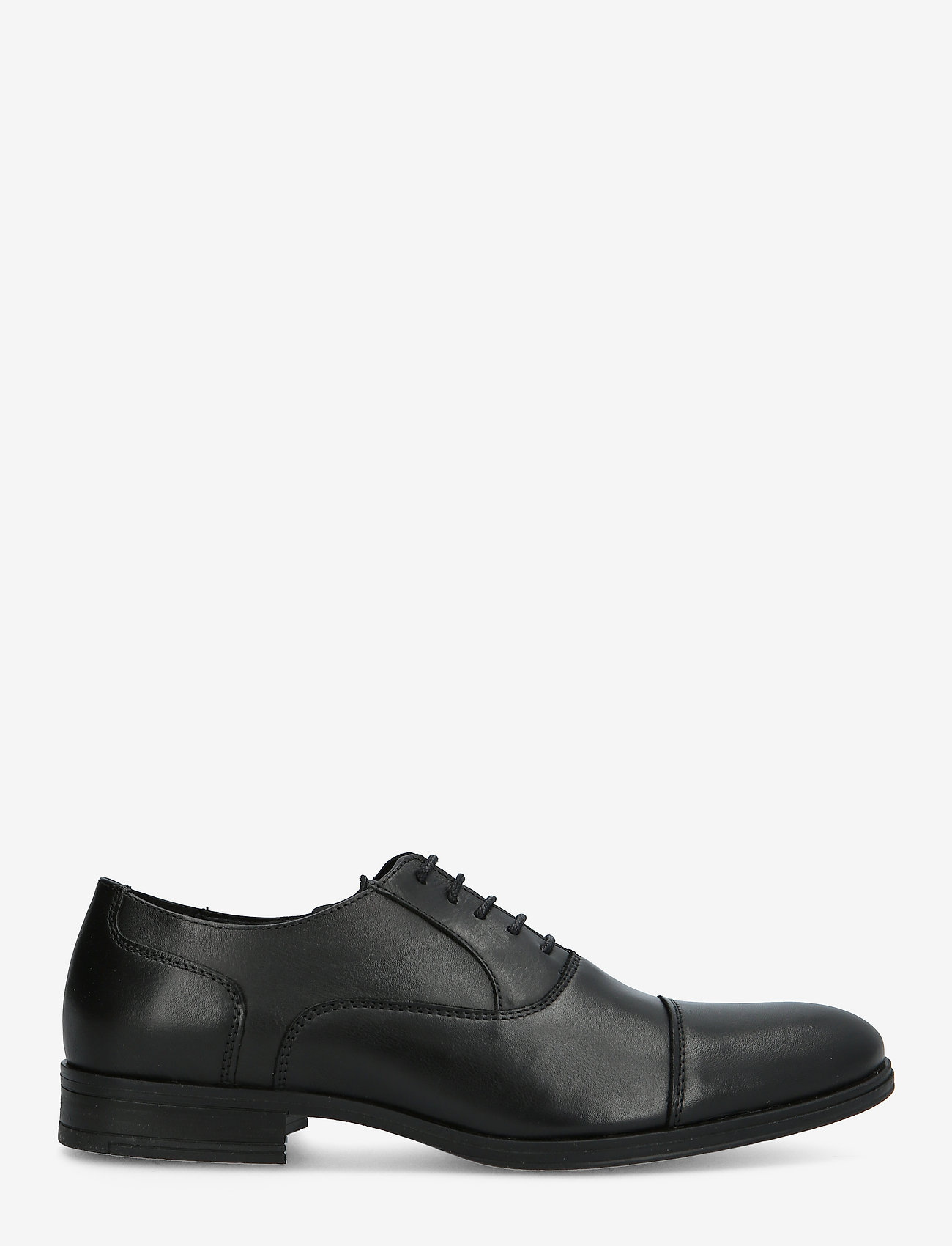 Jack & Jones - JFWDONALD LEATHER ANTHRACITE NOOS - laced shoes - anthracite - 1