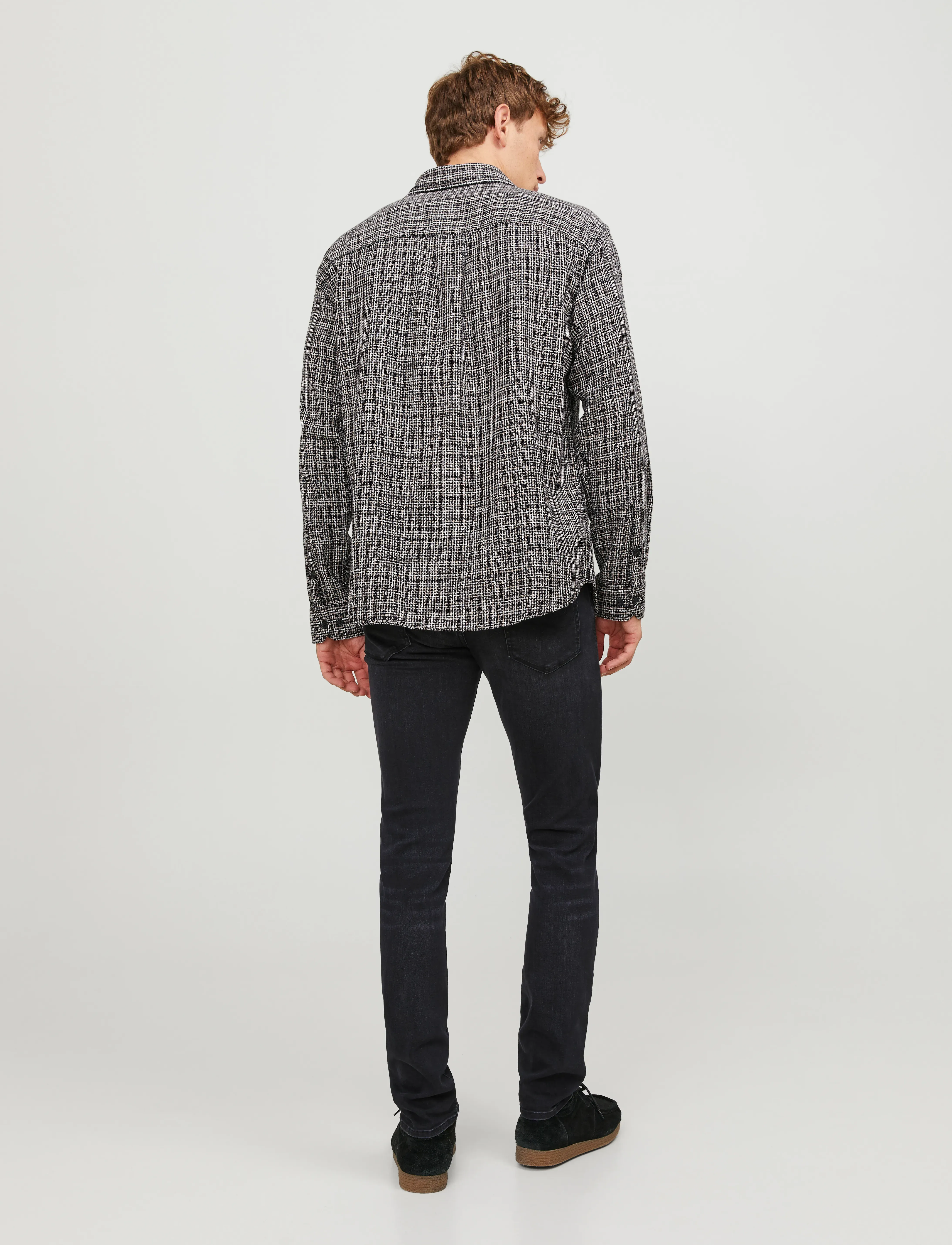 Jack & Jones - JJIGLENN JJICON JJ 557 50SPS NOOS - slim fit jeans - black denim - 3