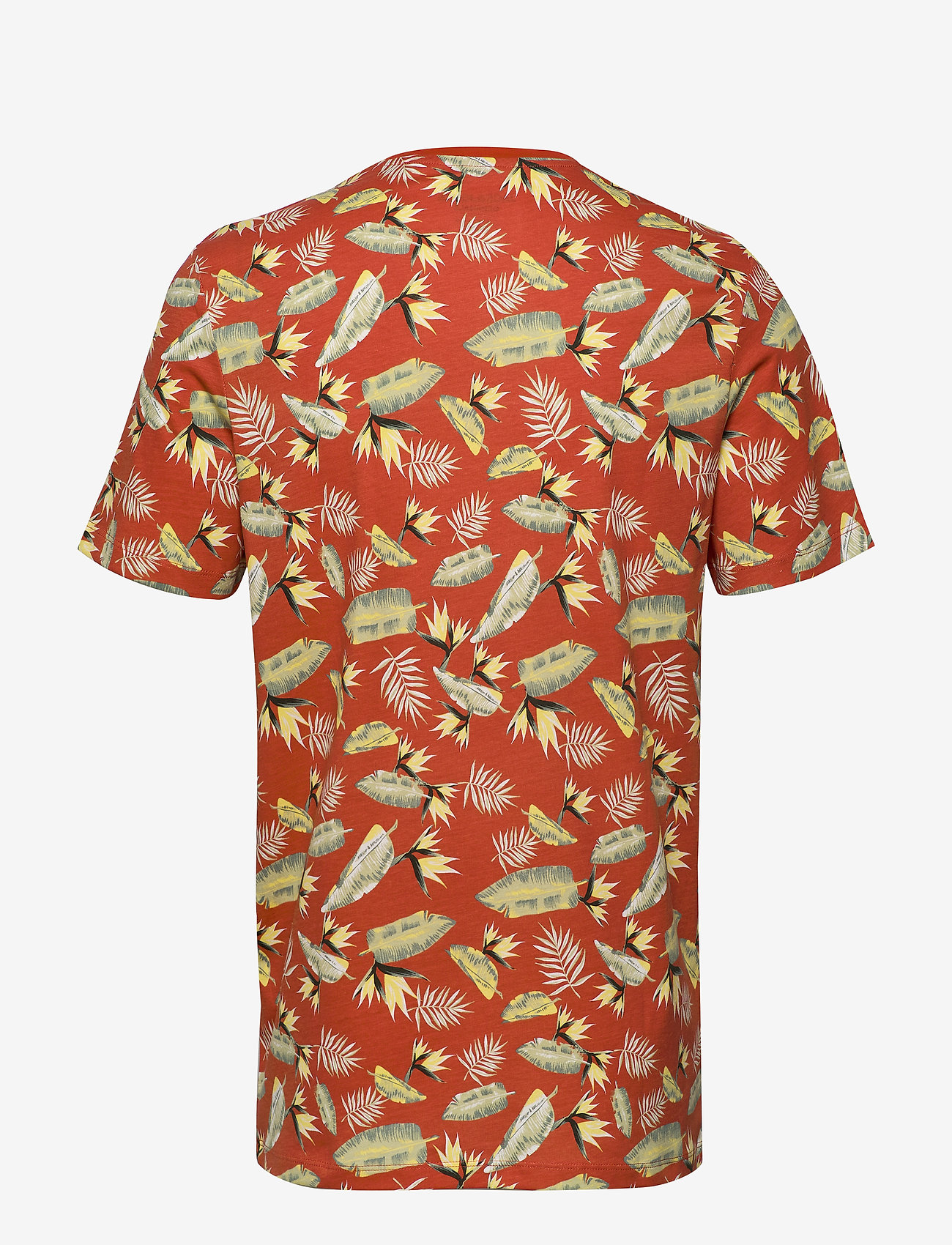 Jack & Jones - JORTROPIC AOP TEE SS CREW NECK - chili - 1