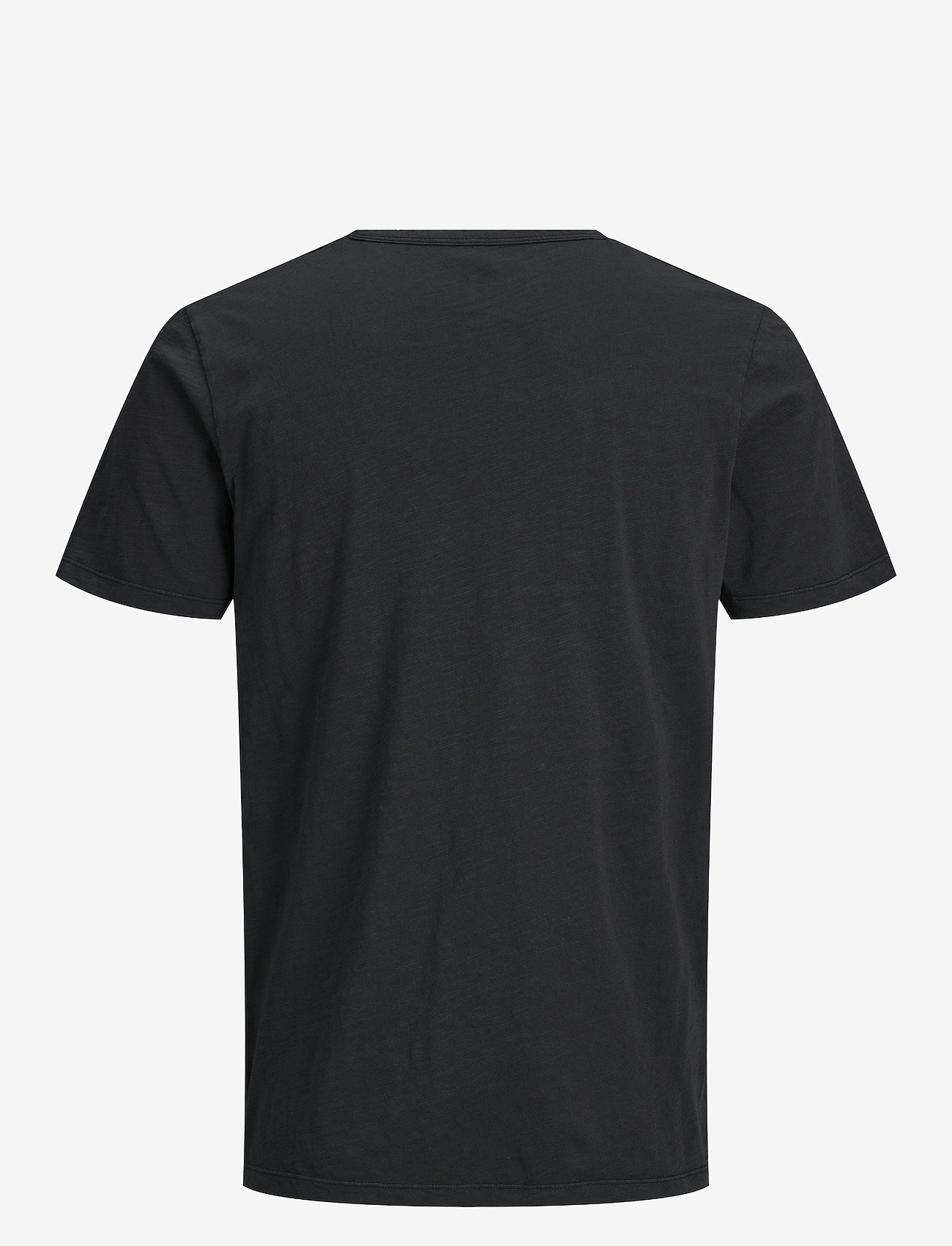 Jack & Jones - JJESPLIT NECK TEE SS NOOS - v-ringade t-shirts - black - 2