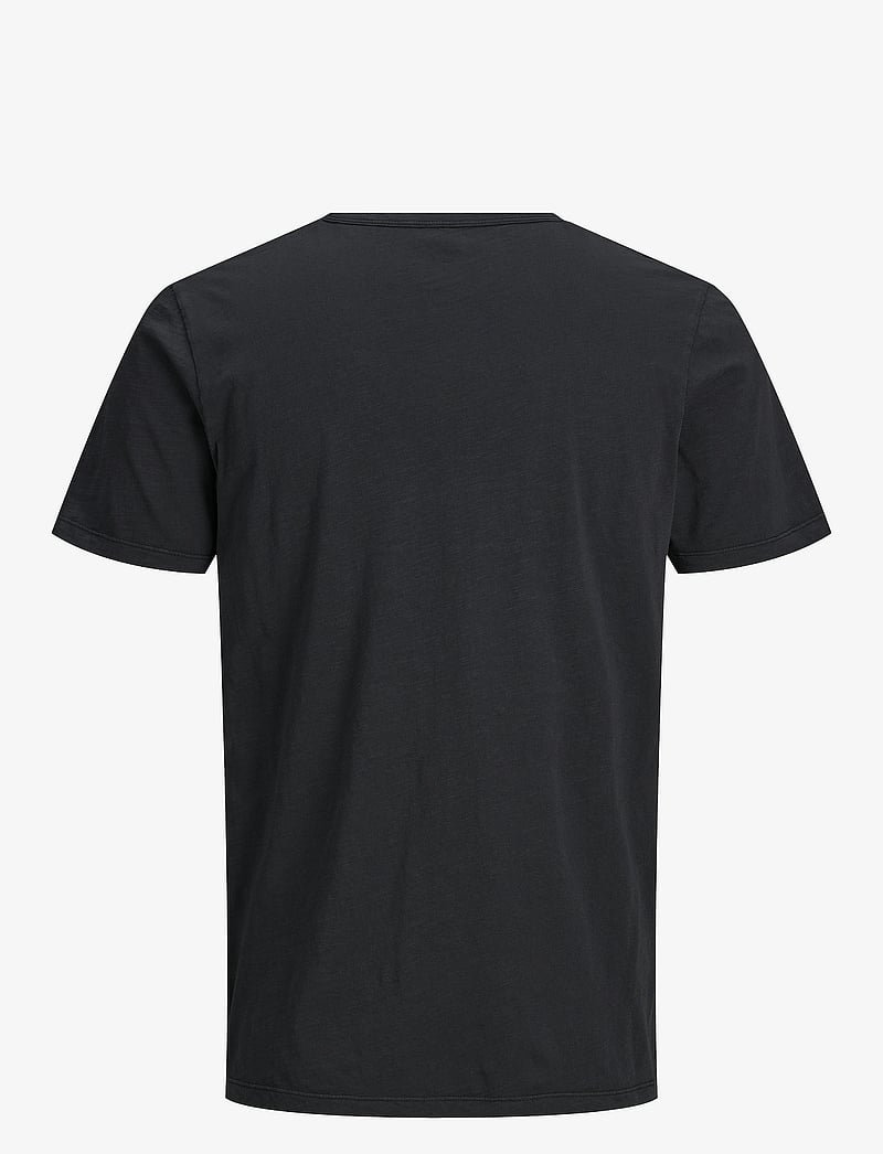 Jack & Jones - JJESPLIT NECK TEE SS NOOS - t-shirts mit v-ausschnitt - black - 2