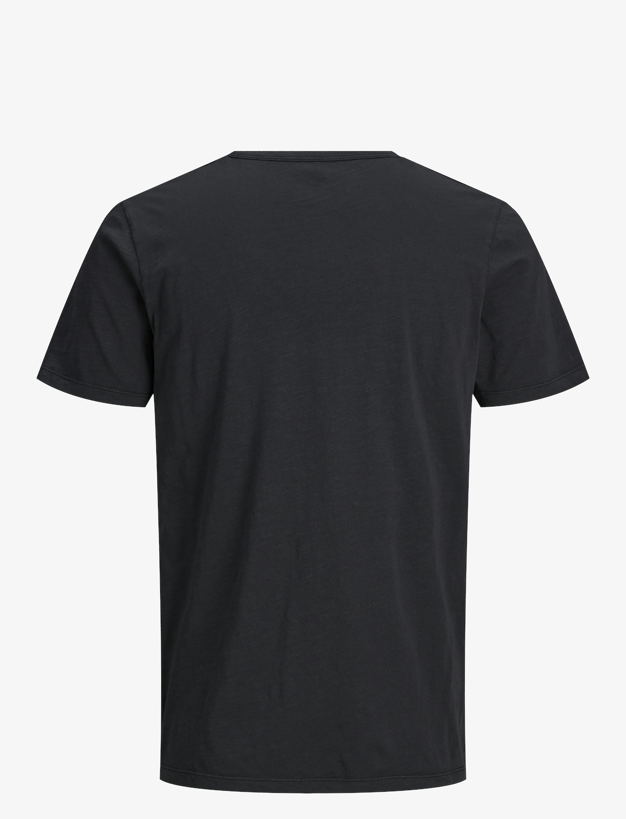 Jack & Jones - JJESPLIT NECK TEE SS NOOS - t-shirts mit v-ausschnitt - black - 2