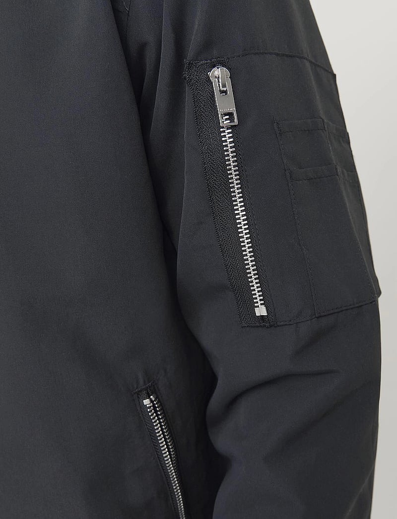 Jack & Jones - JJERUSH BOMBER NOOS - spring jackets - black - 5