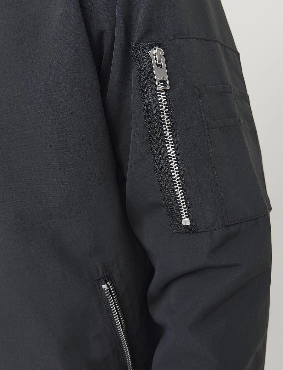 Jack & Jones - JJERUSH BOMBER NOOS - frühlingsjacken - black - 5
