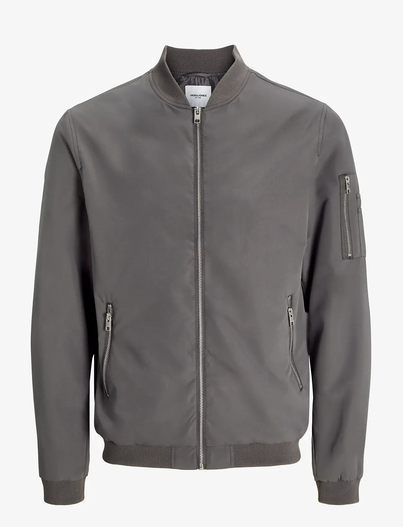 Jack & Jones - JJERUSH BOMBER NOOS - forårsjakker - castlerock - 1