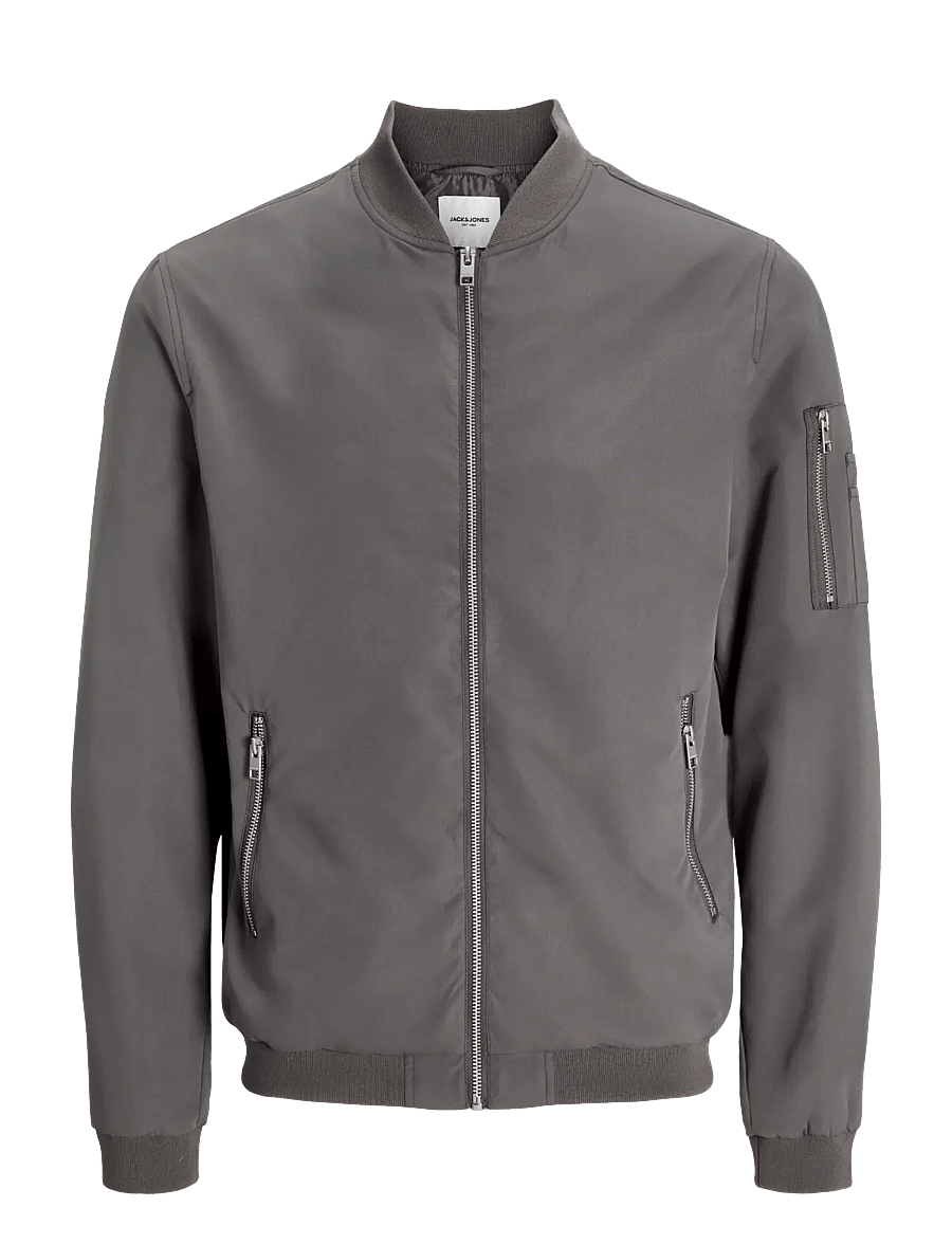 Jack & Jones - JJERUSH BOMBER NOOS - frühlingsjacken - castlerock - 1