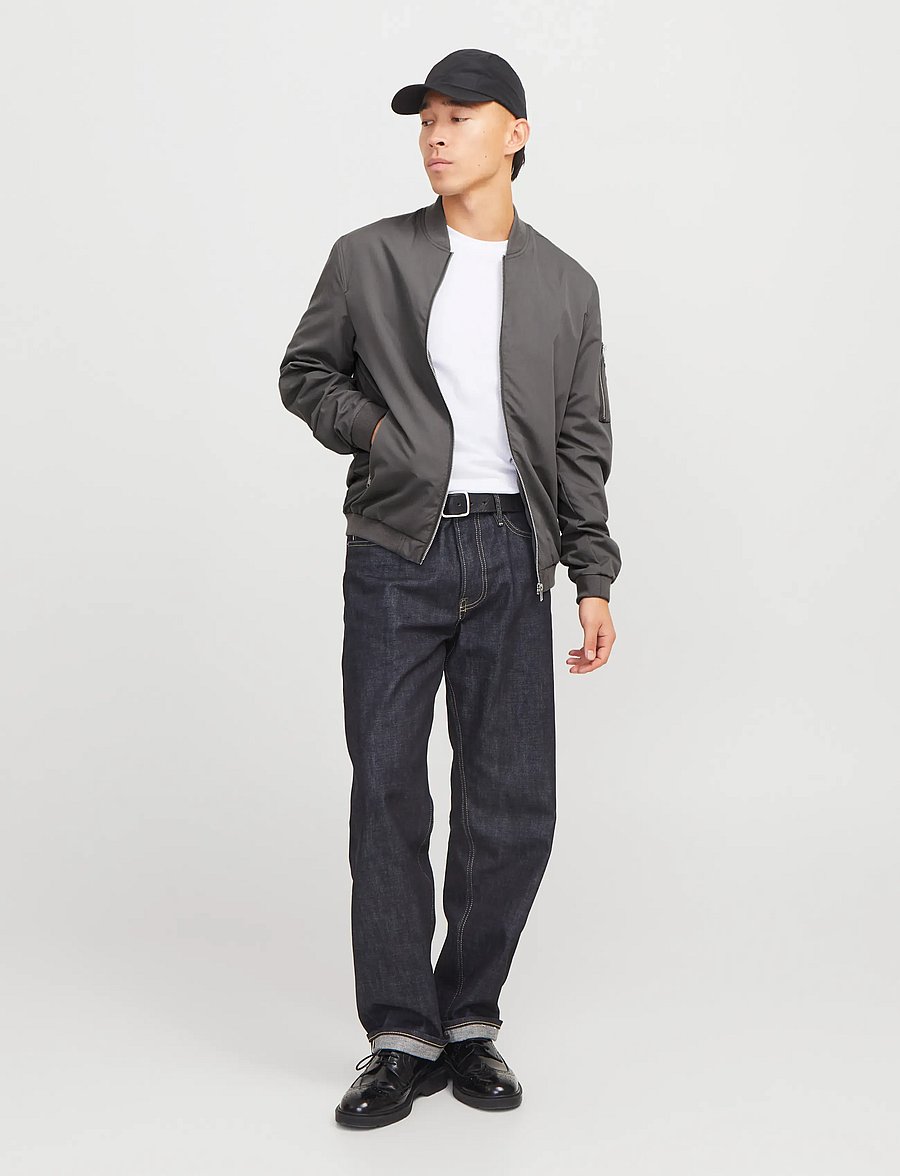 Jack & Jones - JJERUSH BOMBER NOOS - frühlingsjacken - castlerock - 3