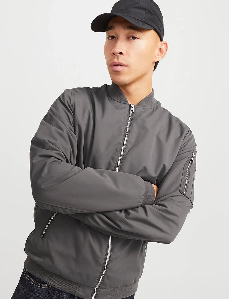 Jack & Jones - JJERUSH BOMBER NOOS - forårsjakker - castlerock - 4