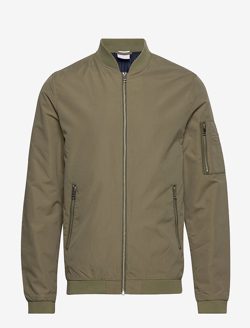 Jack & Jones - JJERUSH BOMBER NOOS - vårjackor - dusky green - 1