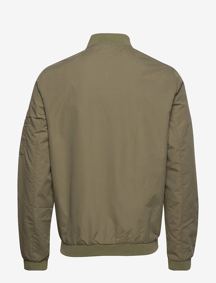 Jack & Jones - JJERUSH BOMBER NOOS - vårjackor - dusky green - 2
