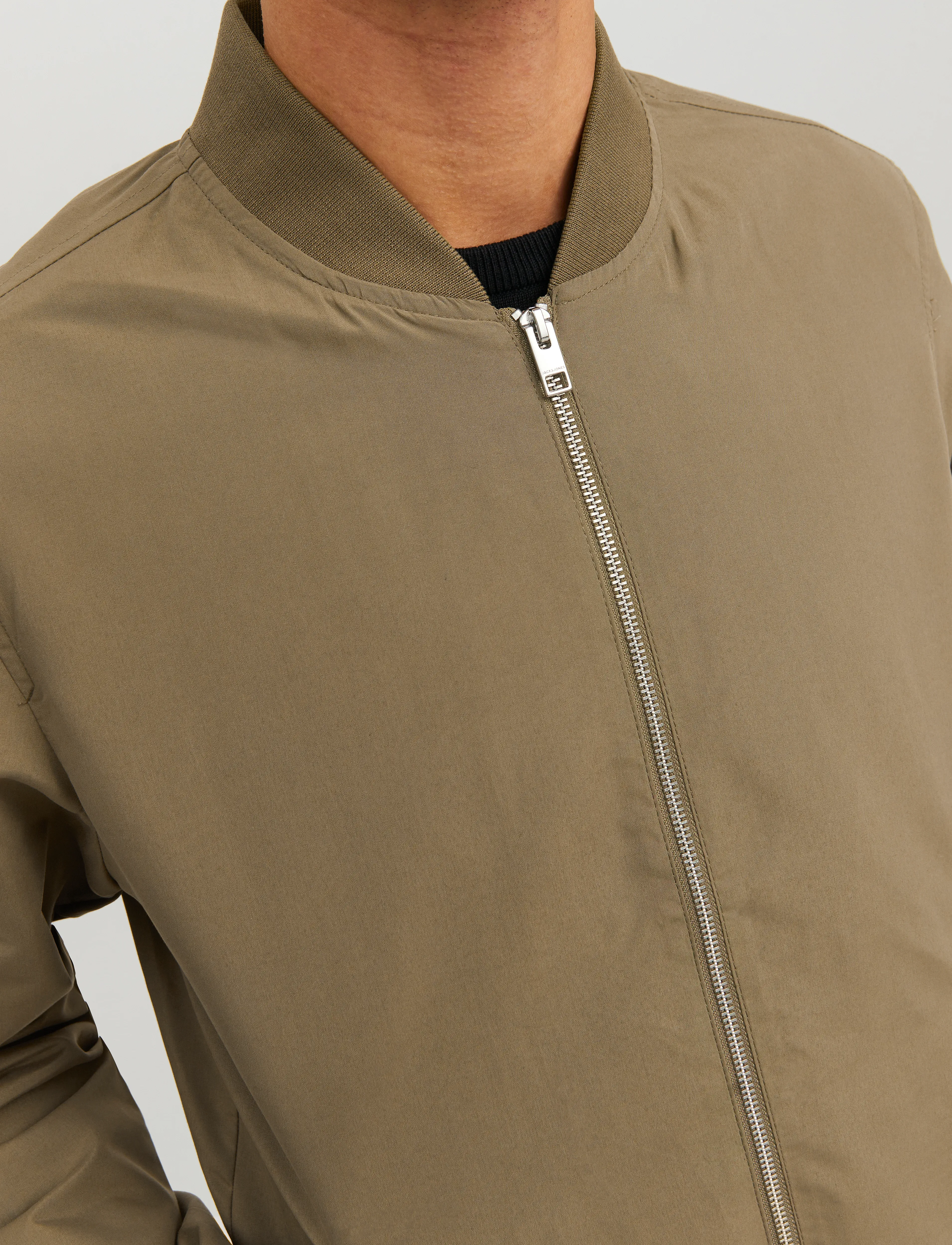 Jack & Jones - JJERUSH BOMBER NOOS - vårjackor - dusky green - 5