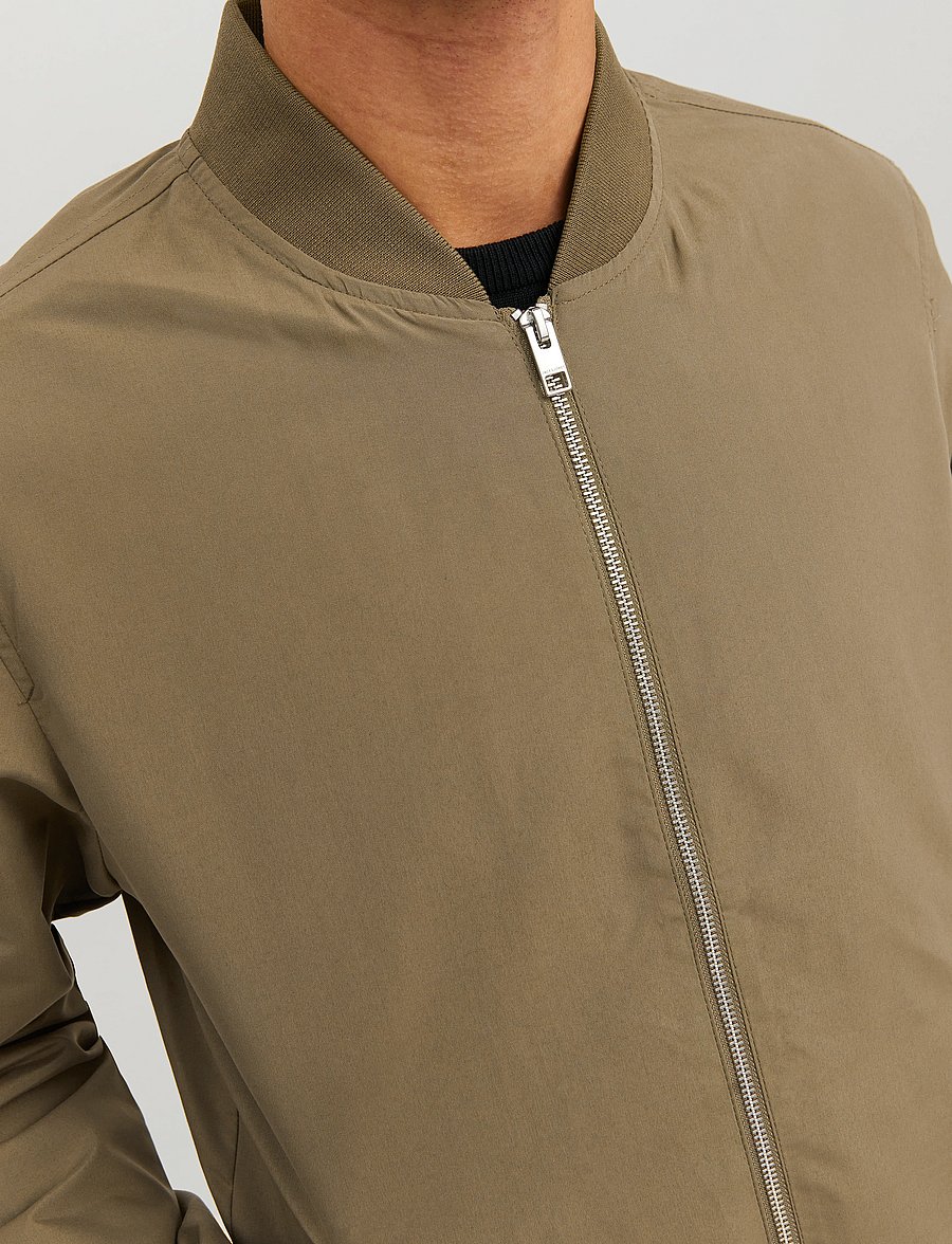 Jack & Jones - JJERUSH BOMBER NOOS - vårjackor - dusky green - 5